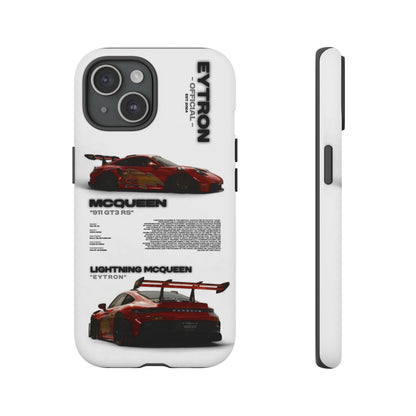 "McQueen" White Tough Case