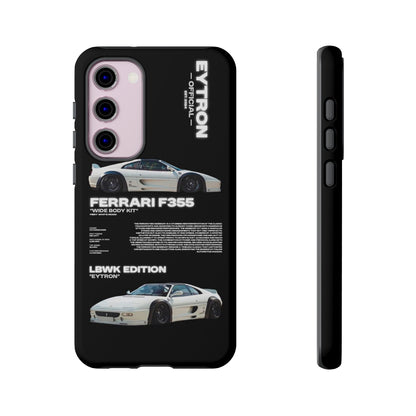 "Fiery White Moon" Sturdy Case