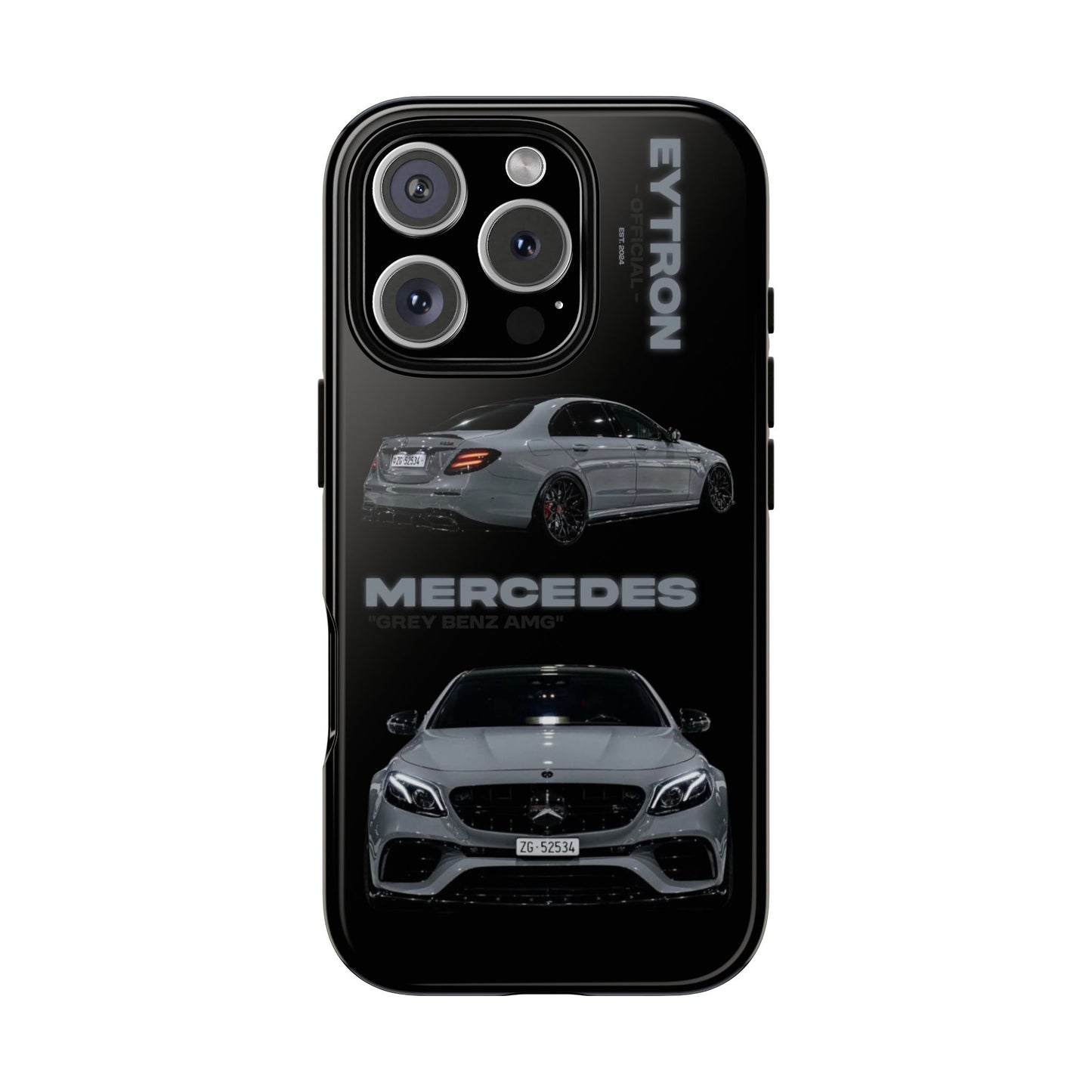 "Grey Benz AMG" Sturdy Case