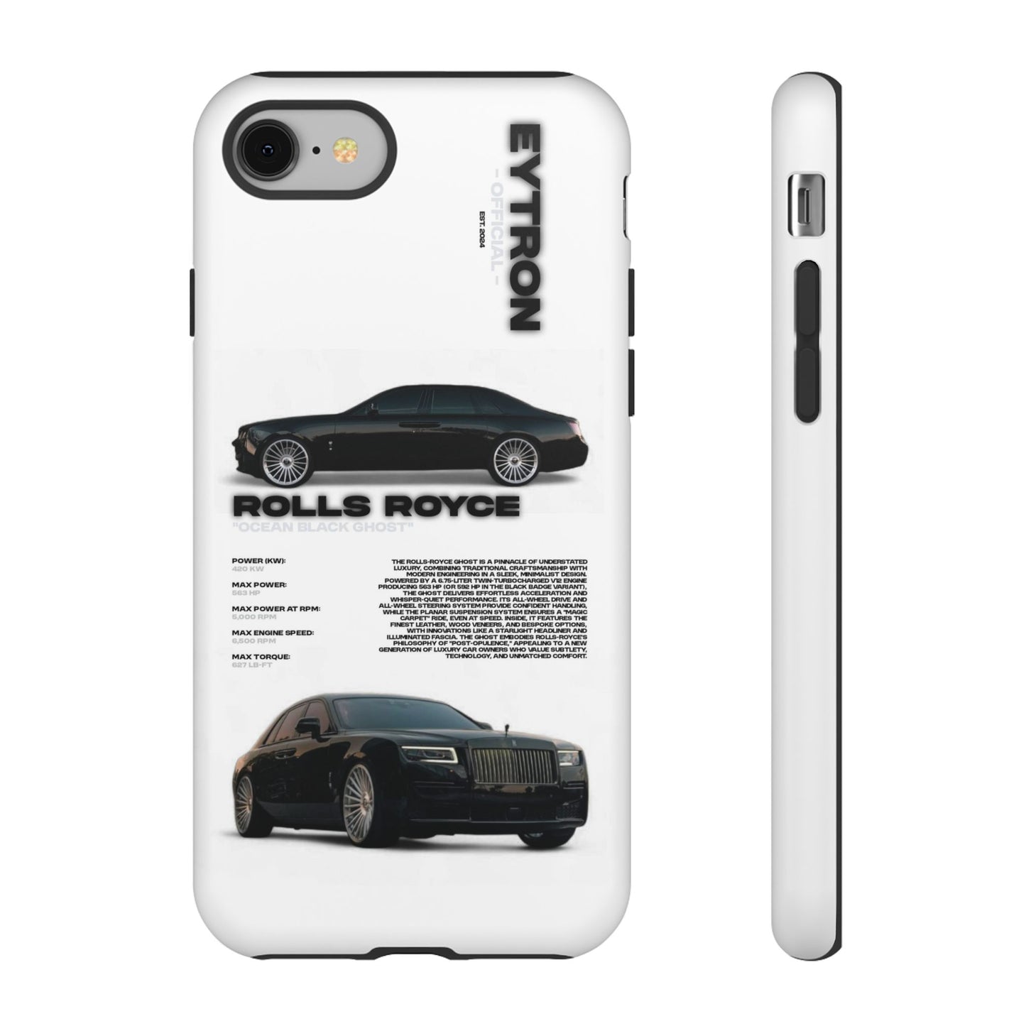 "Ocean Black Ghost" Sturdy Case