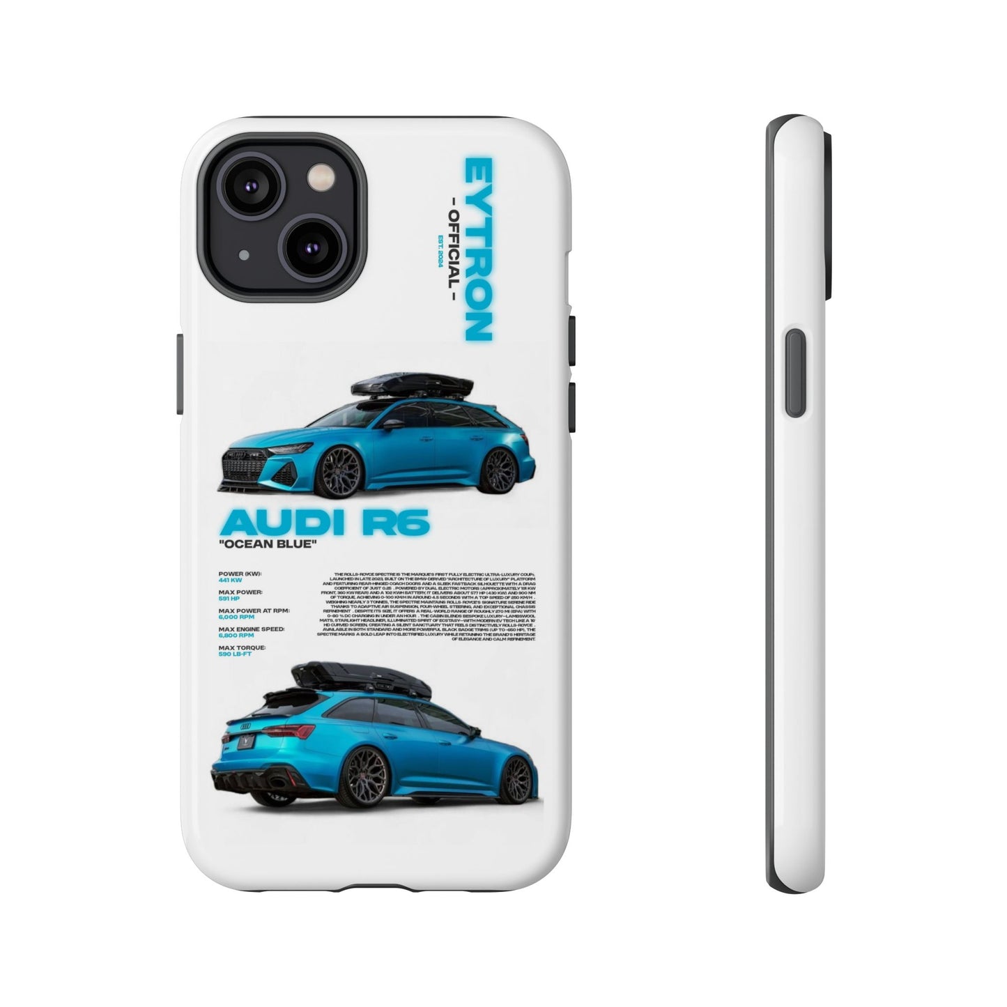 "Ocean Blue R6" Sturdy Case