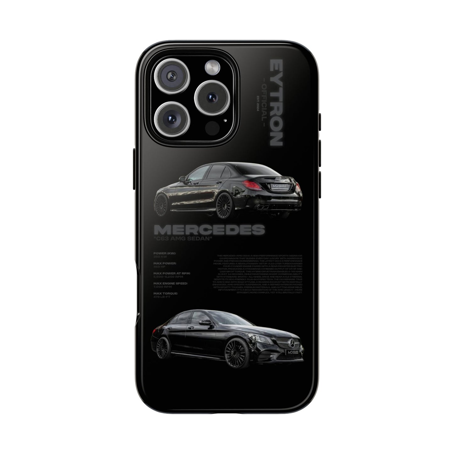 "C63 AMG Sedan" Sturdy Case