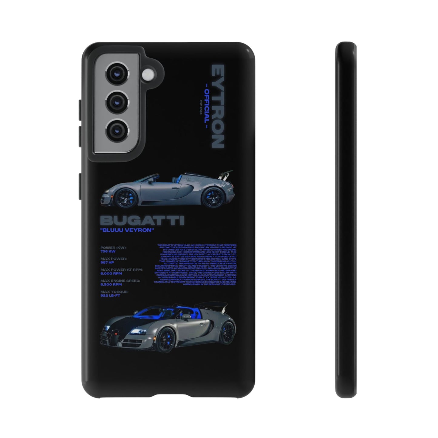 "Bluuu Veyron" Sturdy Case