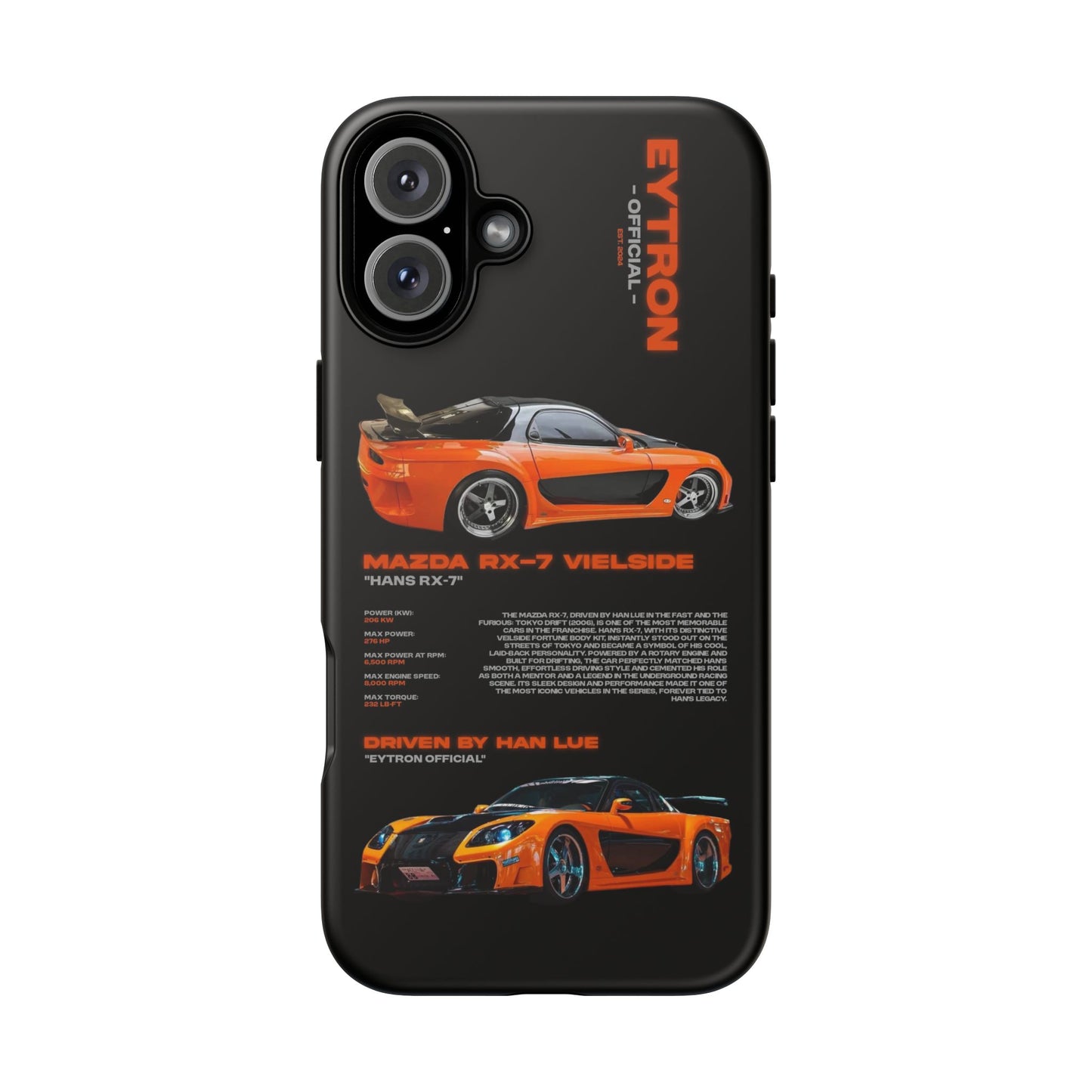 "Hans RX-7" Sturdy Case
