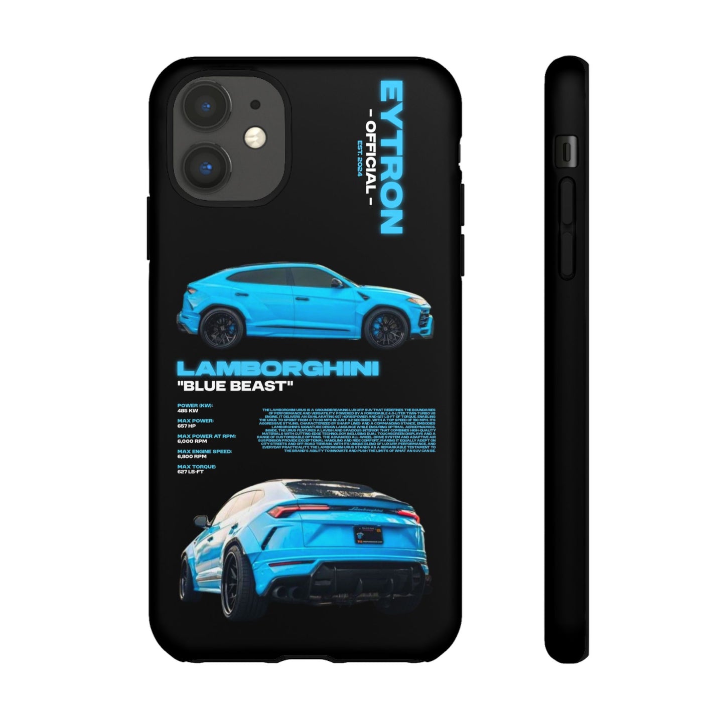 "Blue Beast" Sturdy Case
