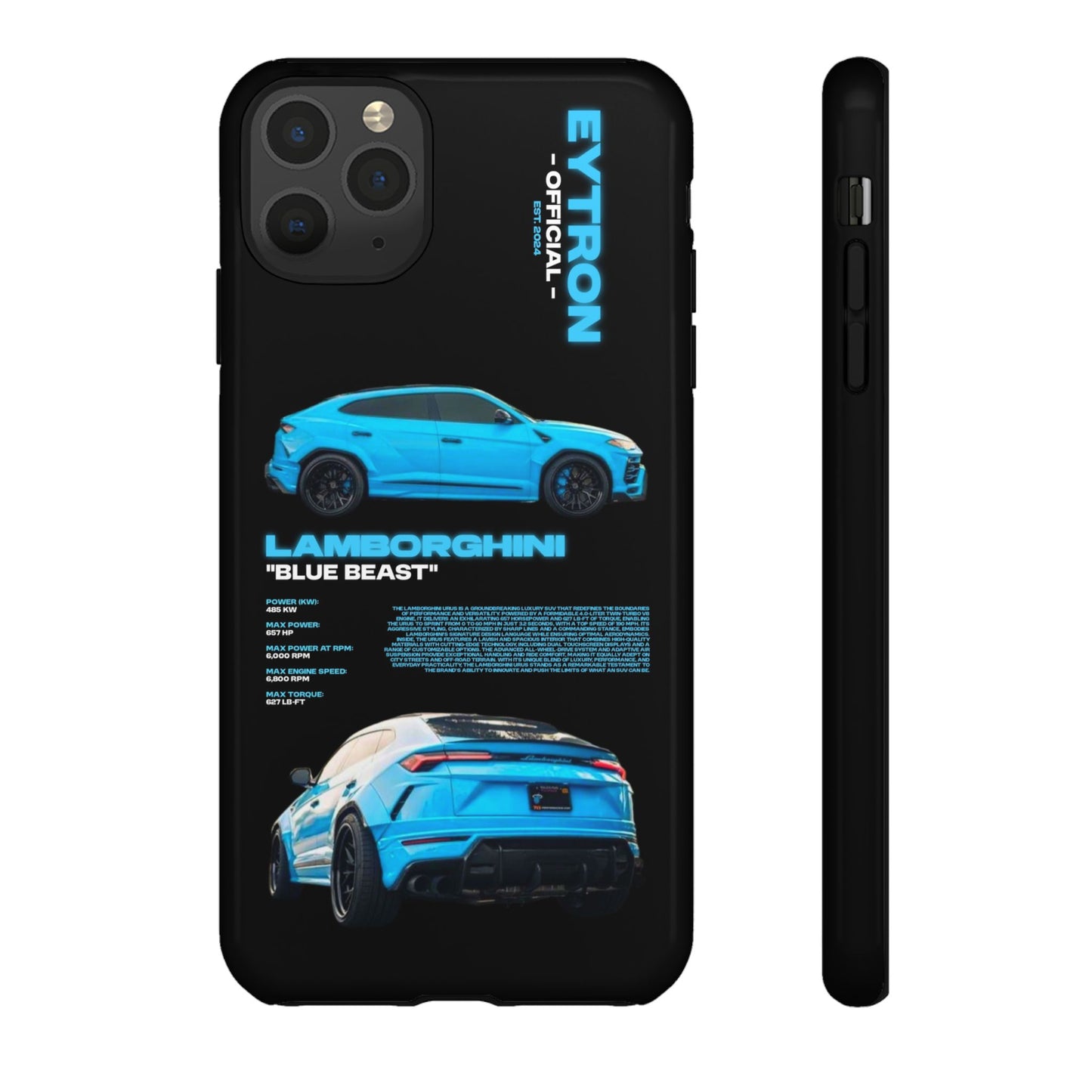 "Blue Beast" Sturdy Case