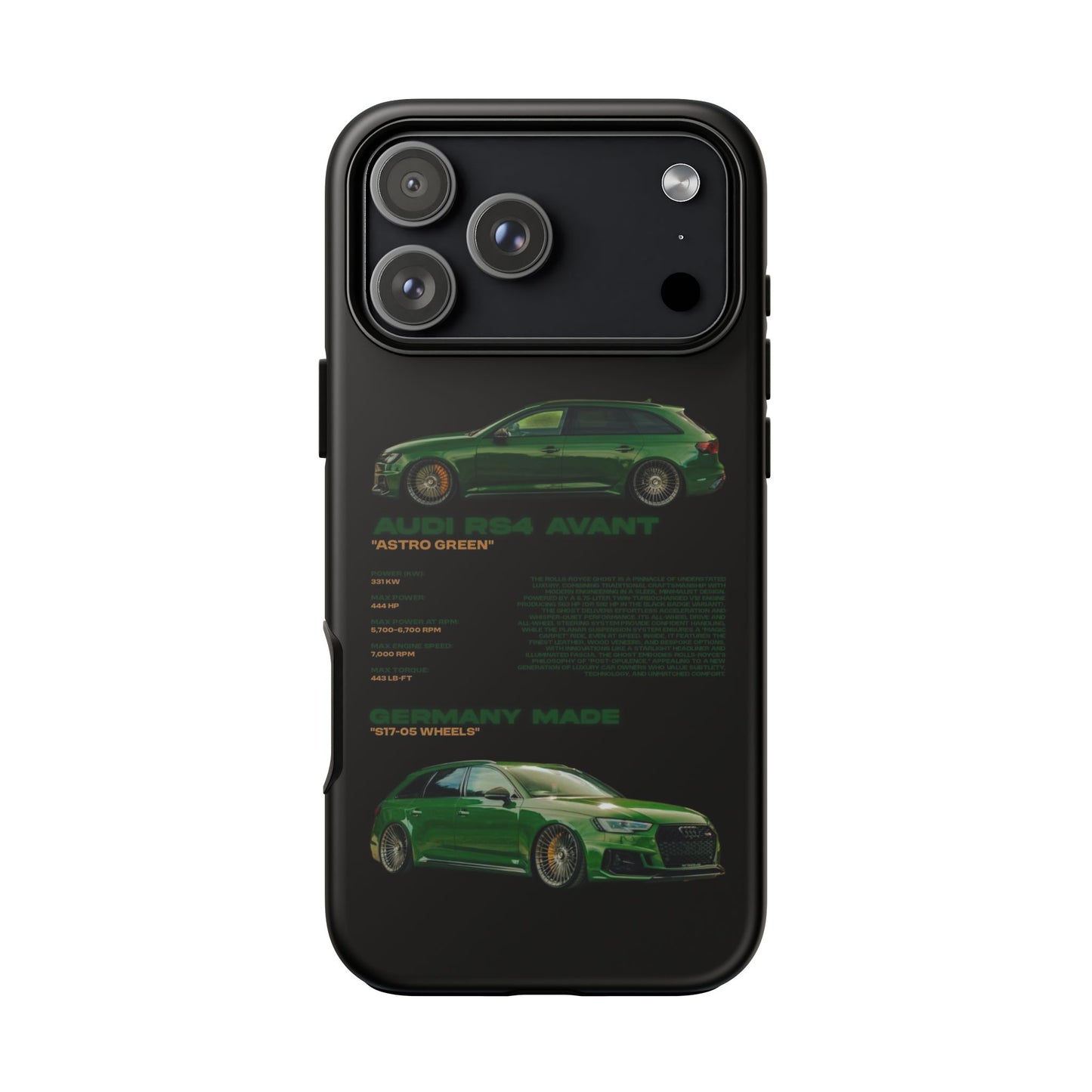 "Astro Green" Sturdy Case