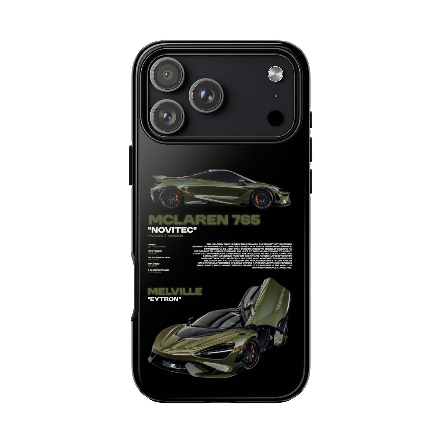 "Forest Green" Sturdy Case