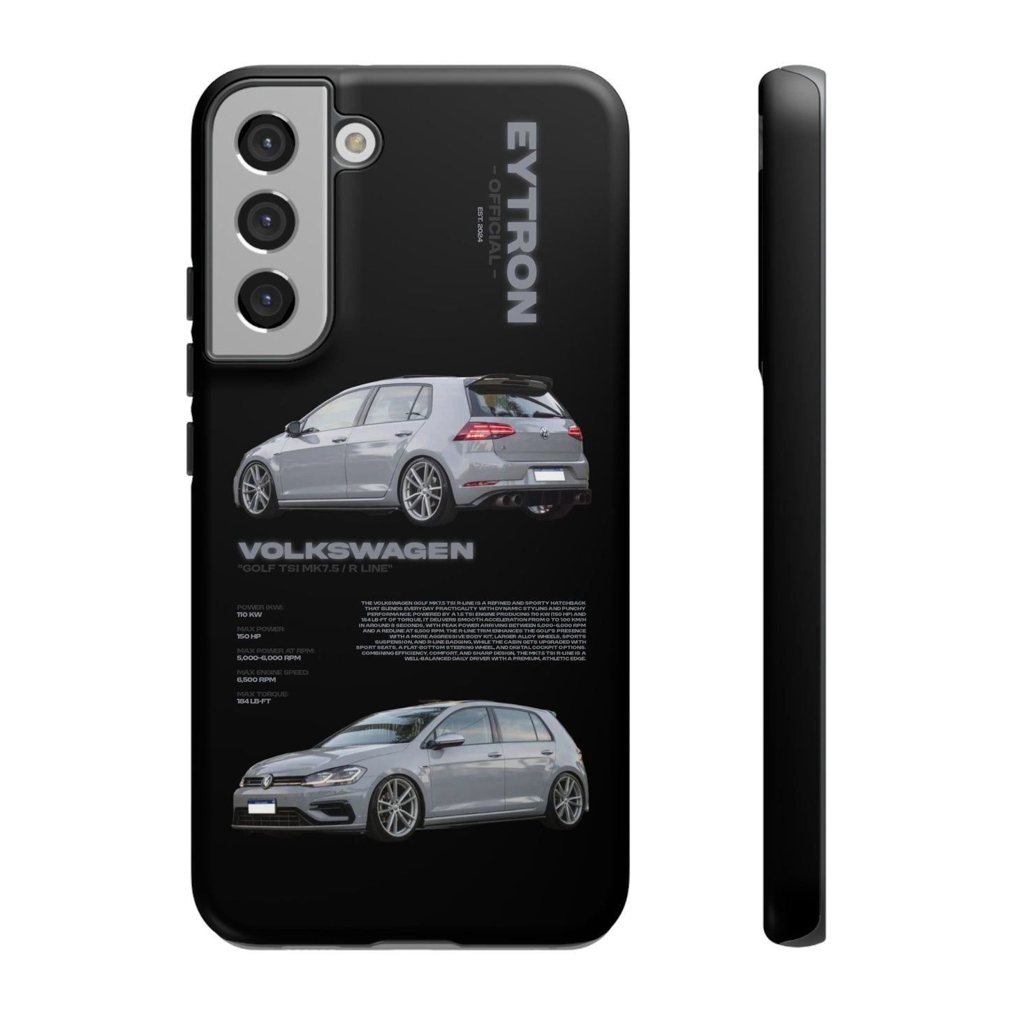 "Golf TSI MK7.5 / R Line" Sturdy Case