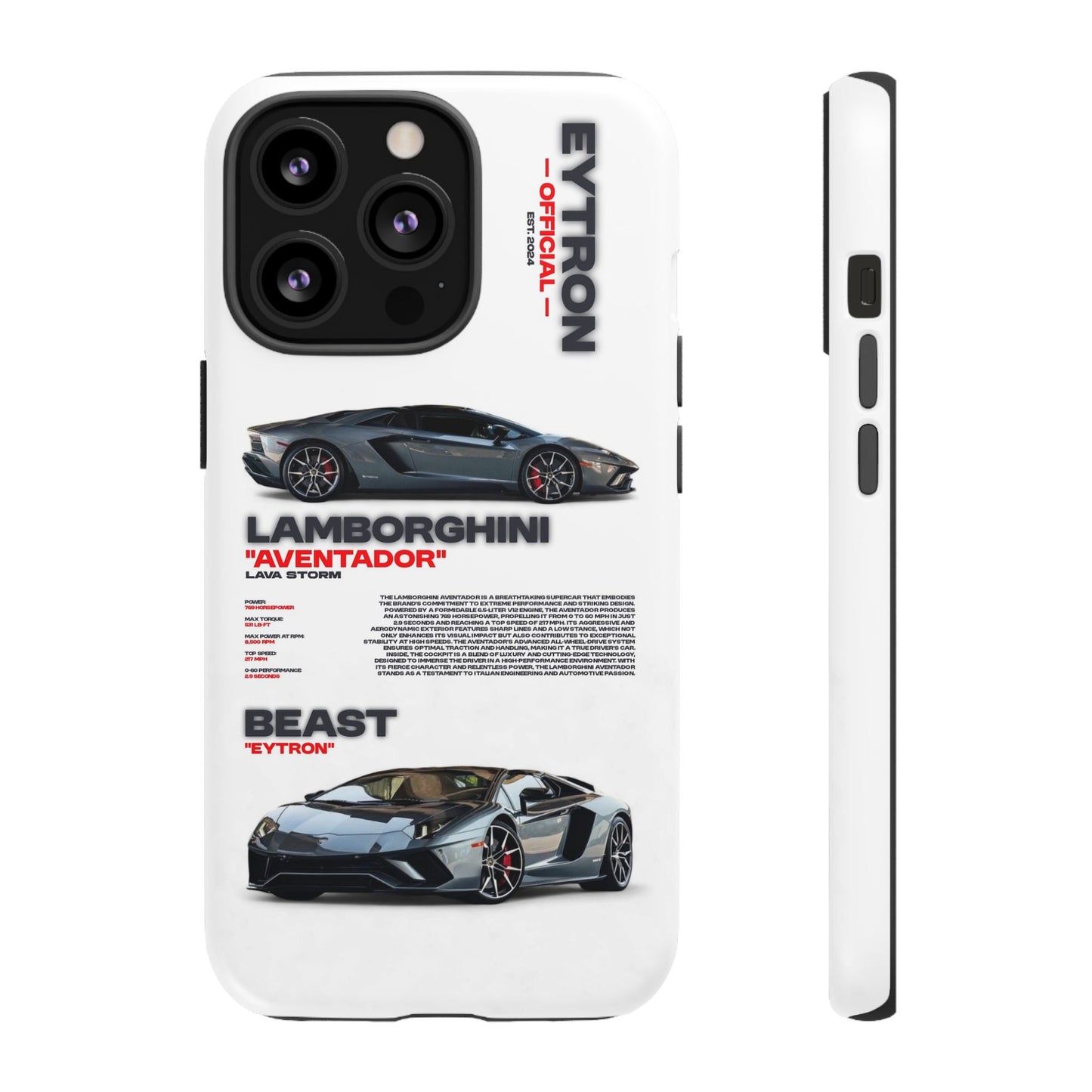 "Lava Storm" Sturdy Case