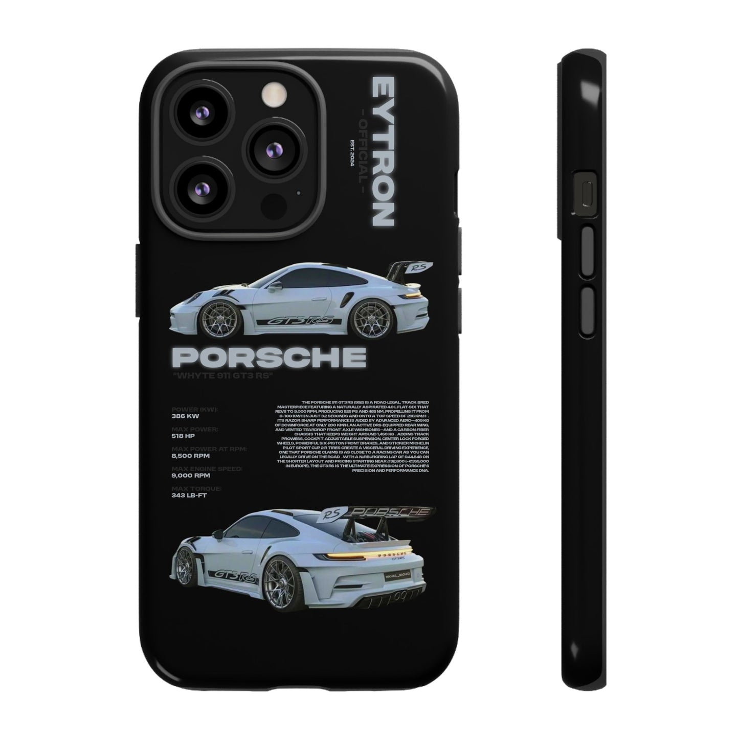 "Whyte 911 GT3 RS" Sturdy Case