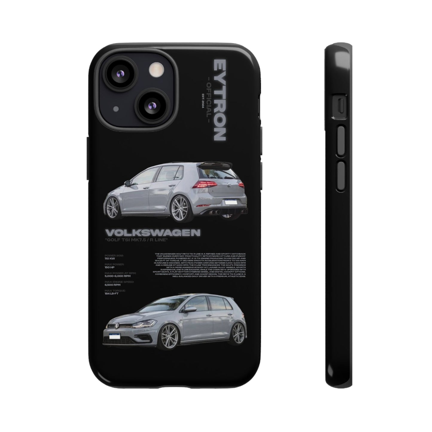 "Golf TSI MK7.5 / R Line" Sturdy Case