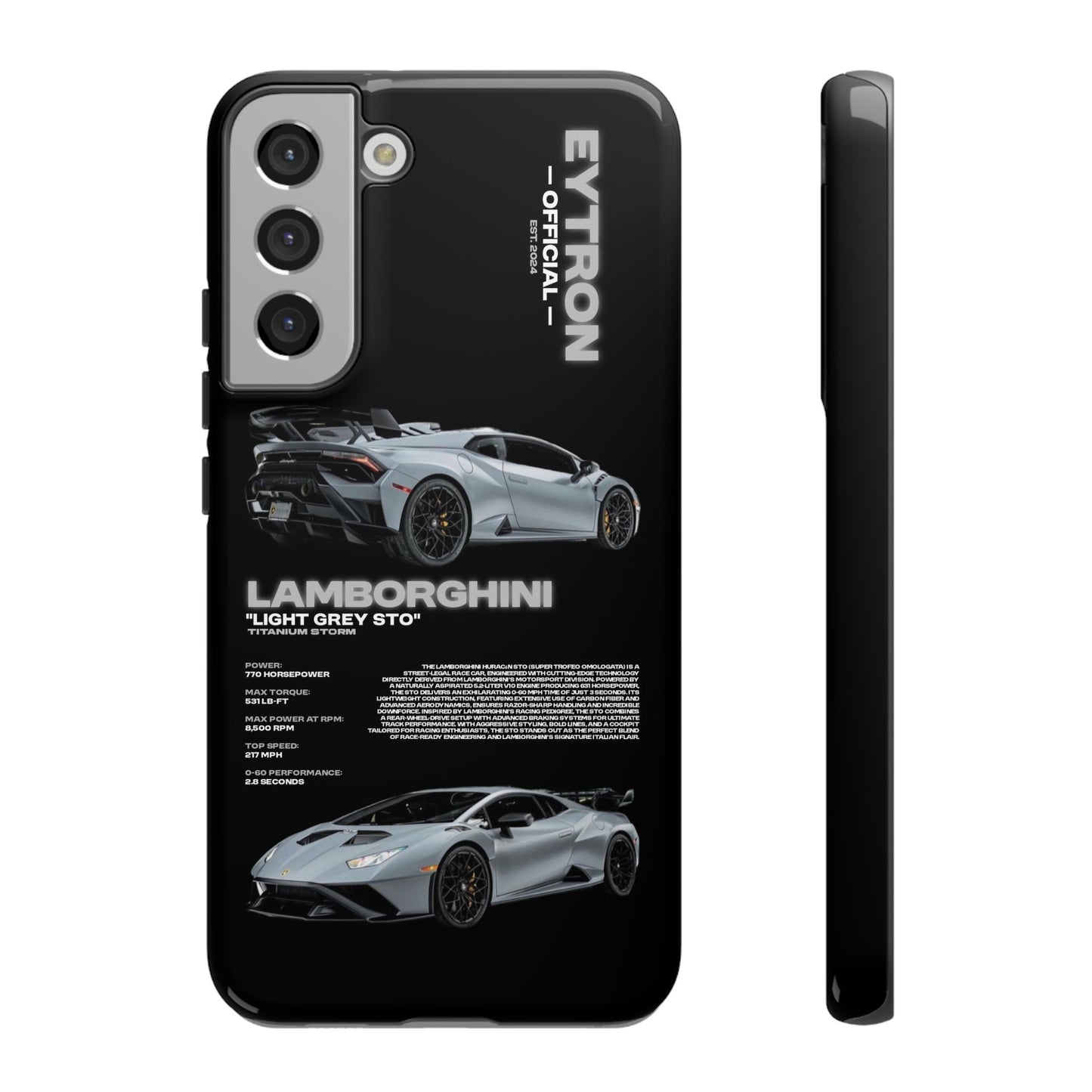 "Titanium Storm" Sturdy Case