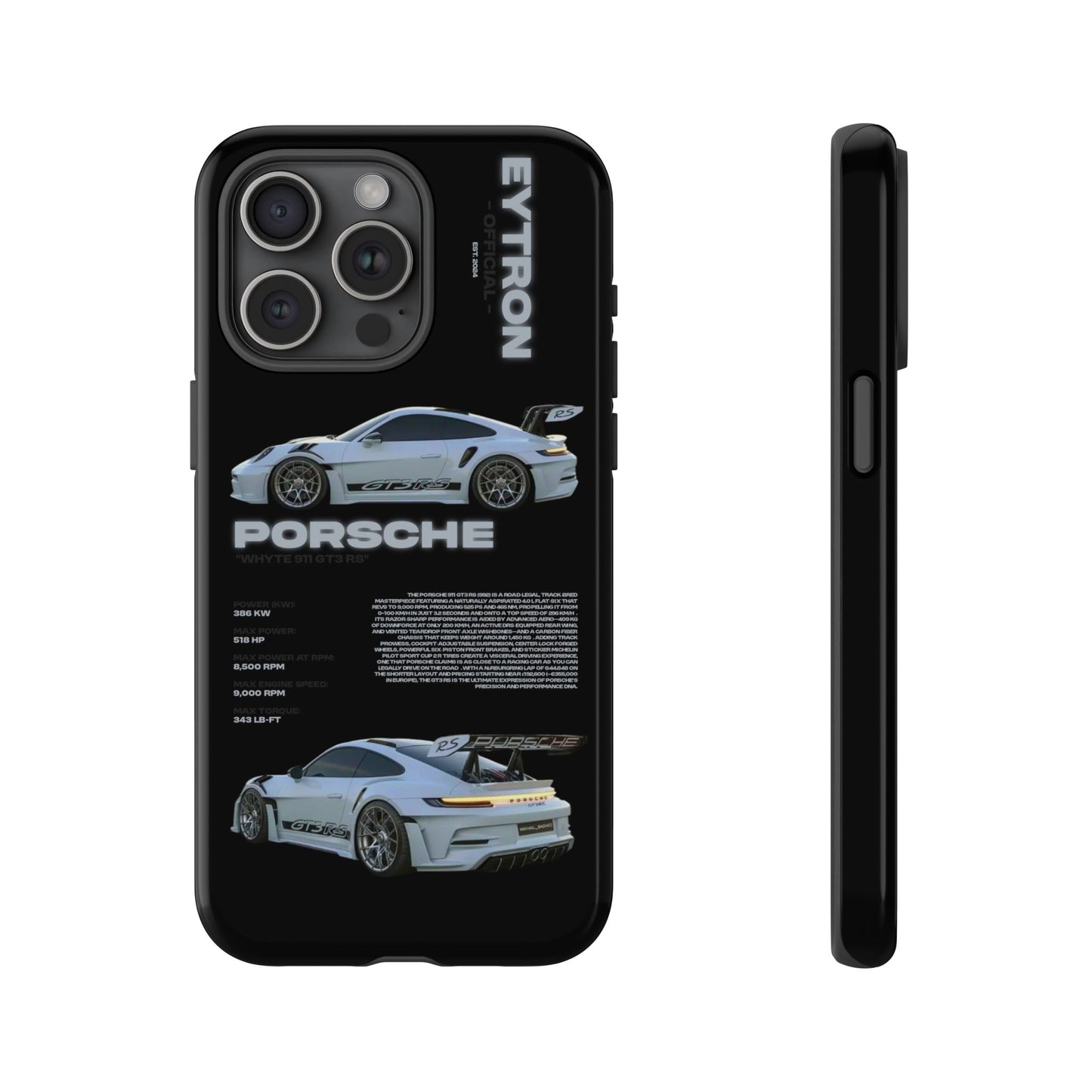 "Whyte 911 GT3 RS" Sturdy Case