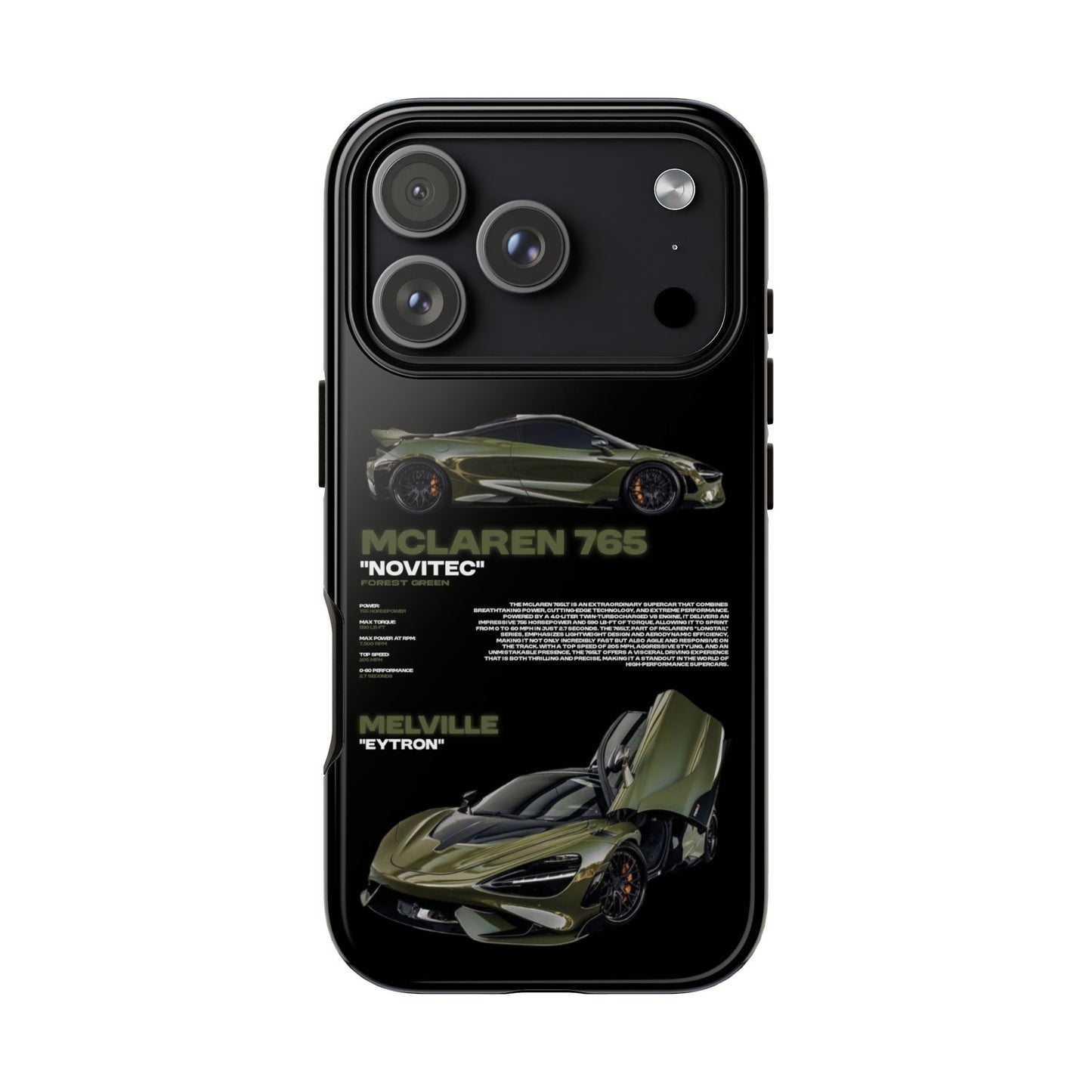 "Forest Green" Sturdy Case