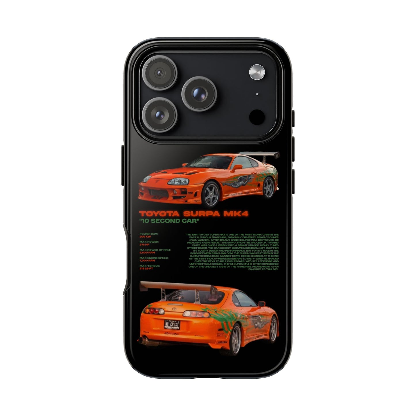 "10 Second Car" Sturdy Case