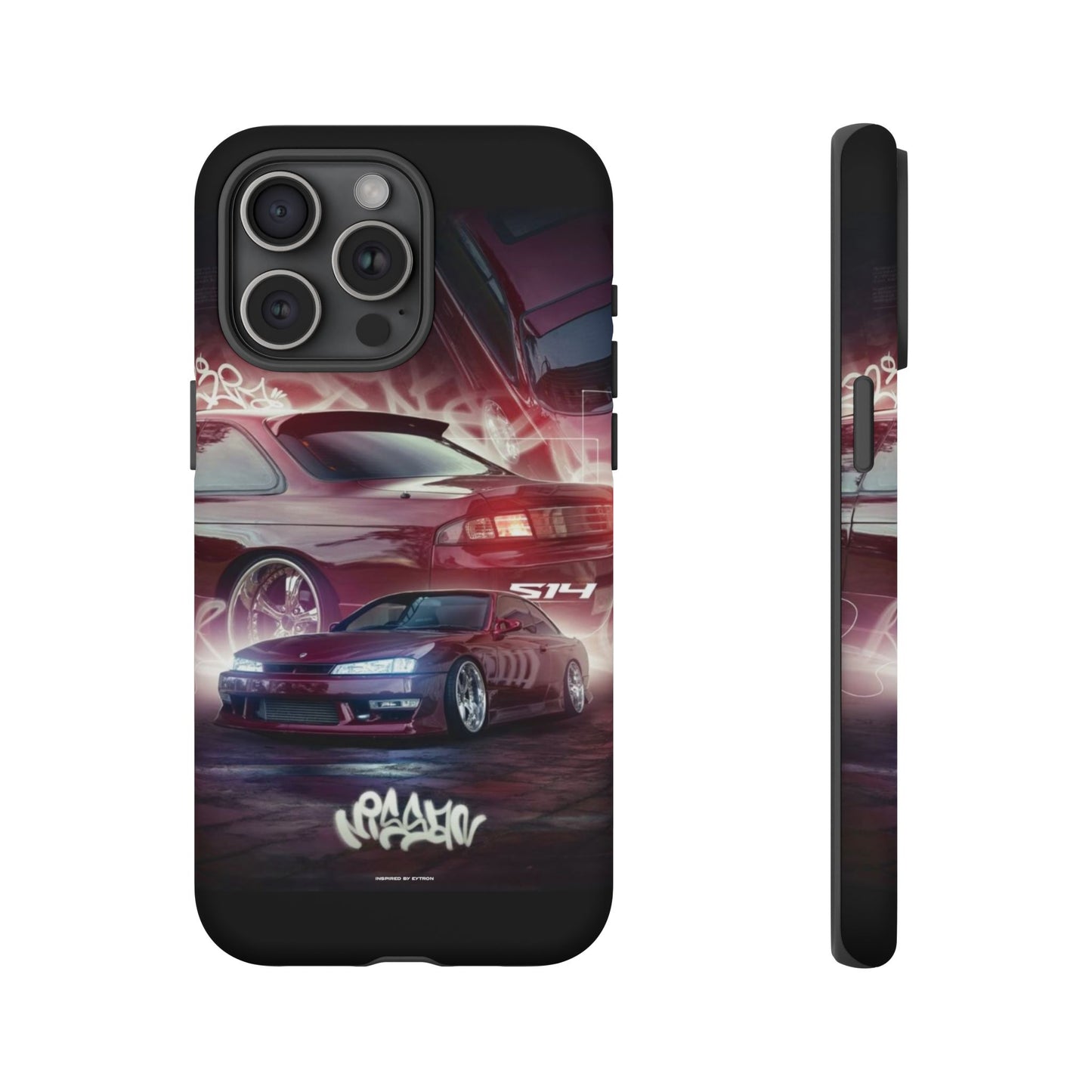 "Wine Red S14" JDM Case