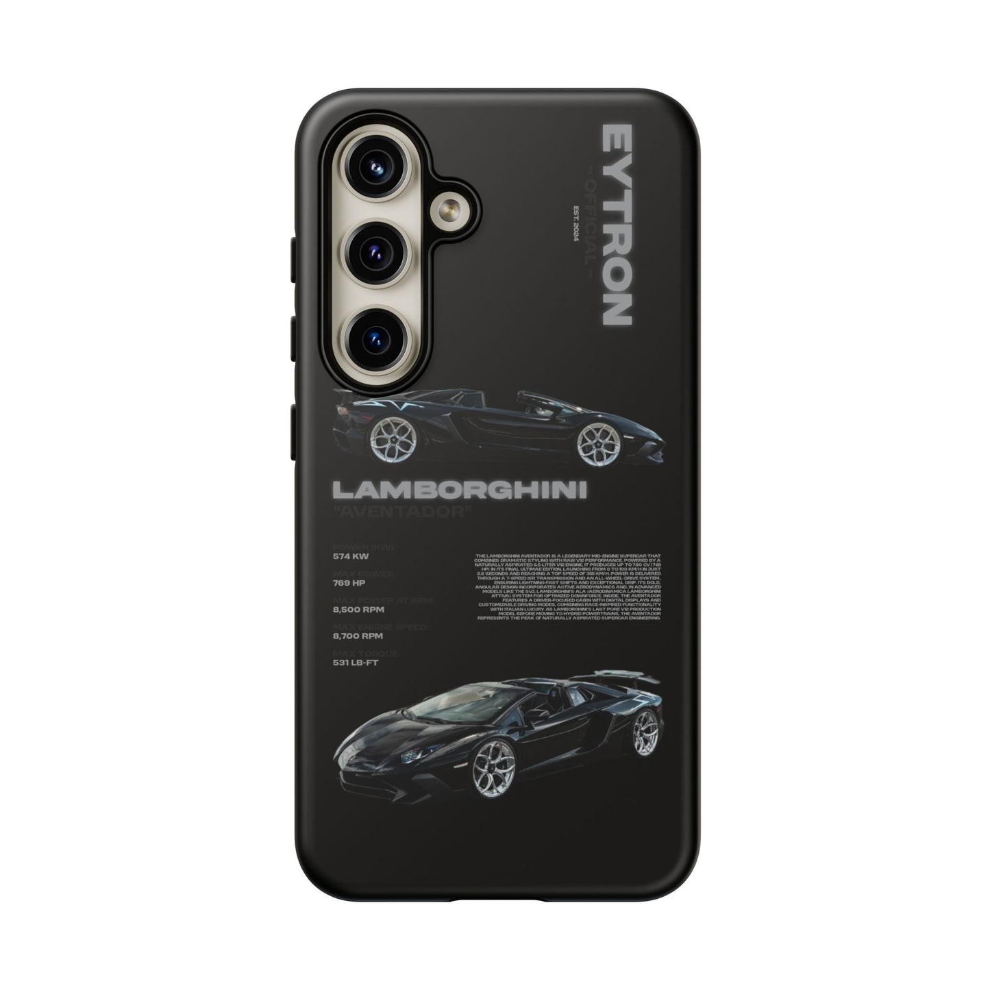"Cielo Nero" Sturdy Case