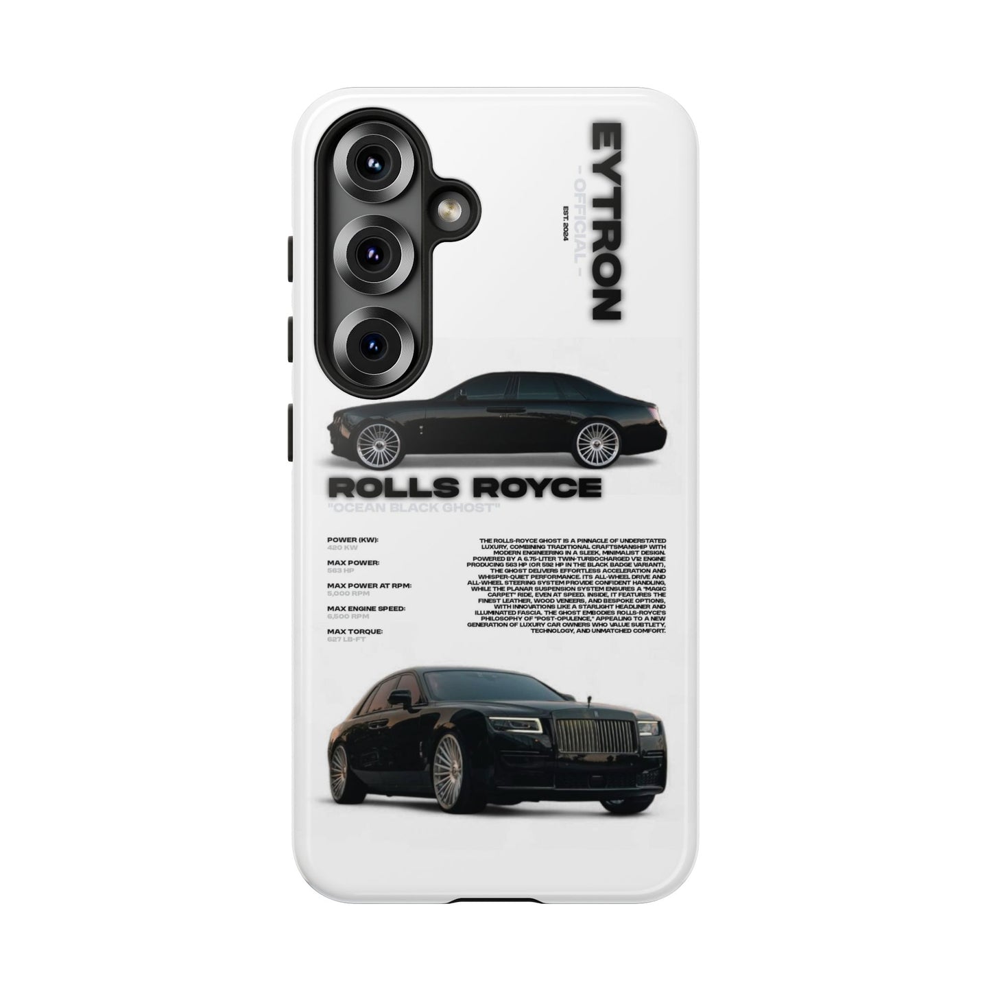 "Ocean Black Ghost" Sturdy Case