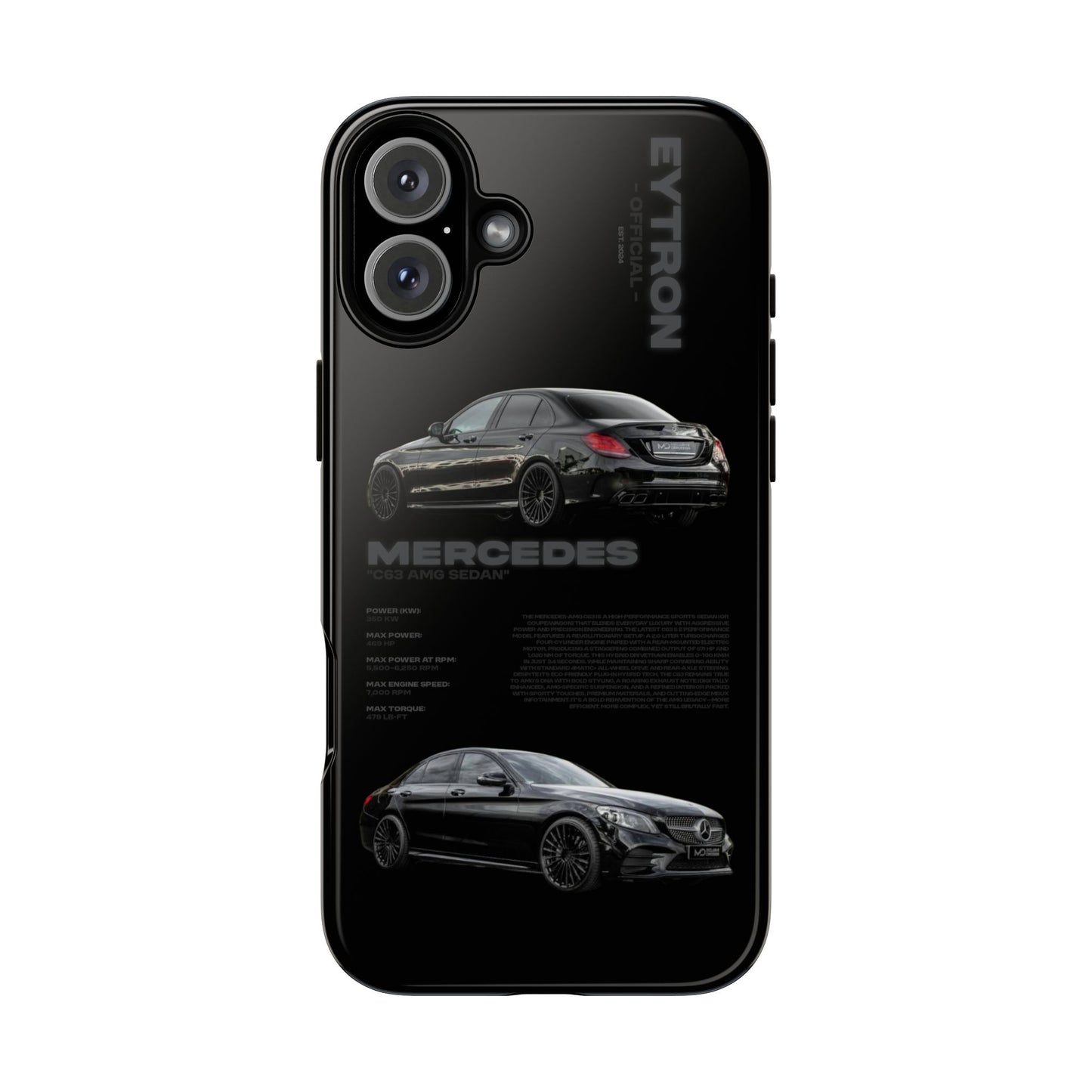 "C63 AMG Sedan" Sturdy Case