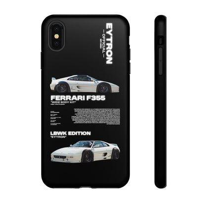 "Fiery White Moon" Sturdy Case