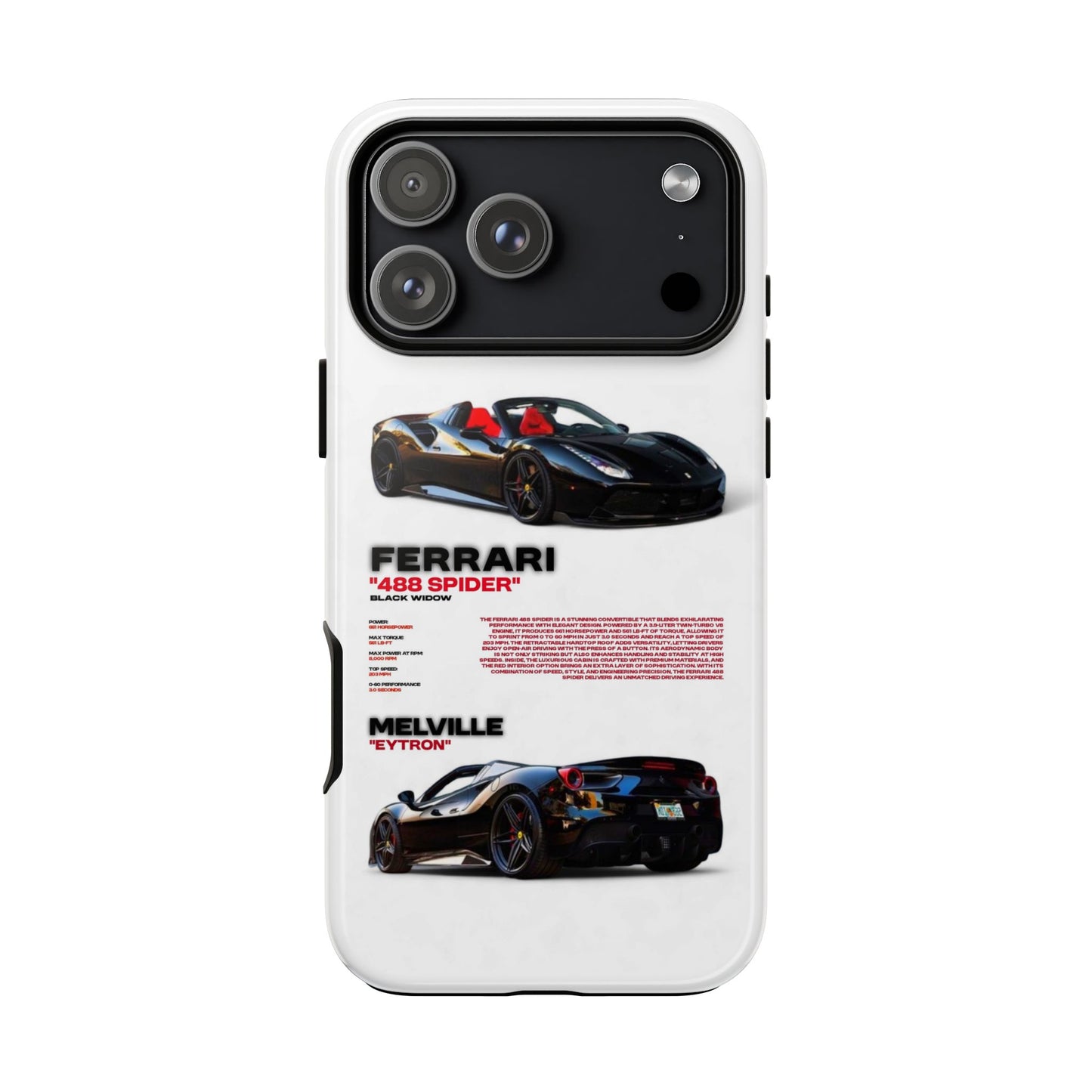 "Black Widow" Sturdy Case