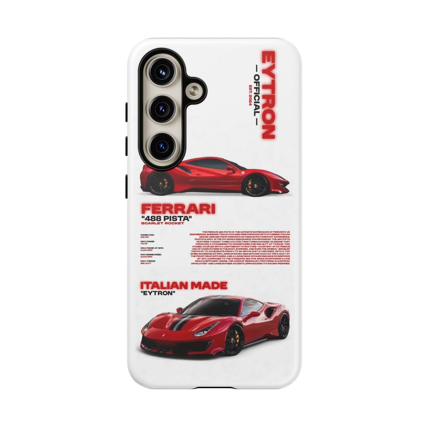 "Scarlet Rocket" Sturdy Case