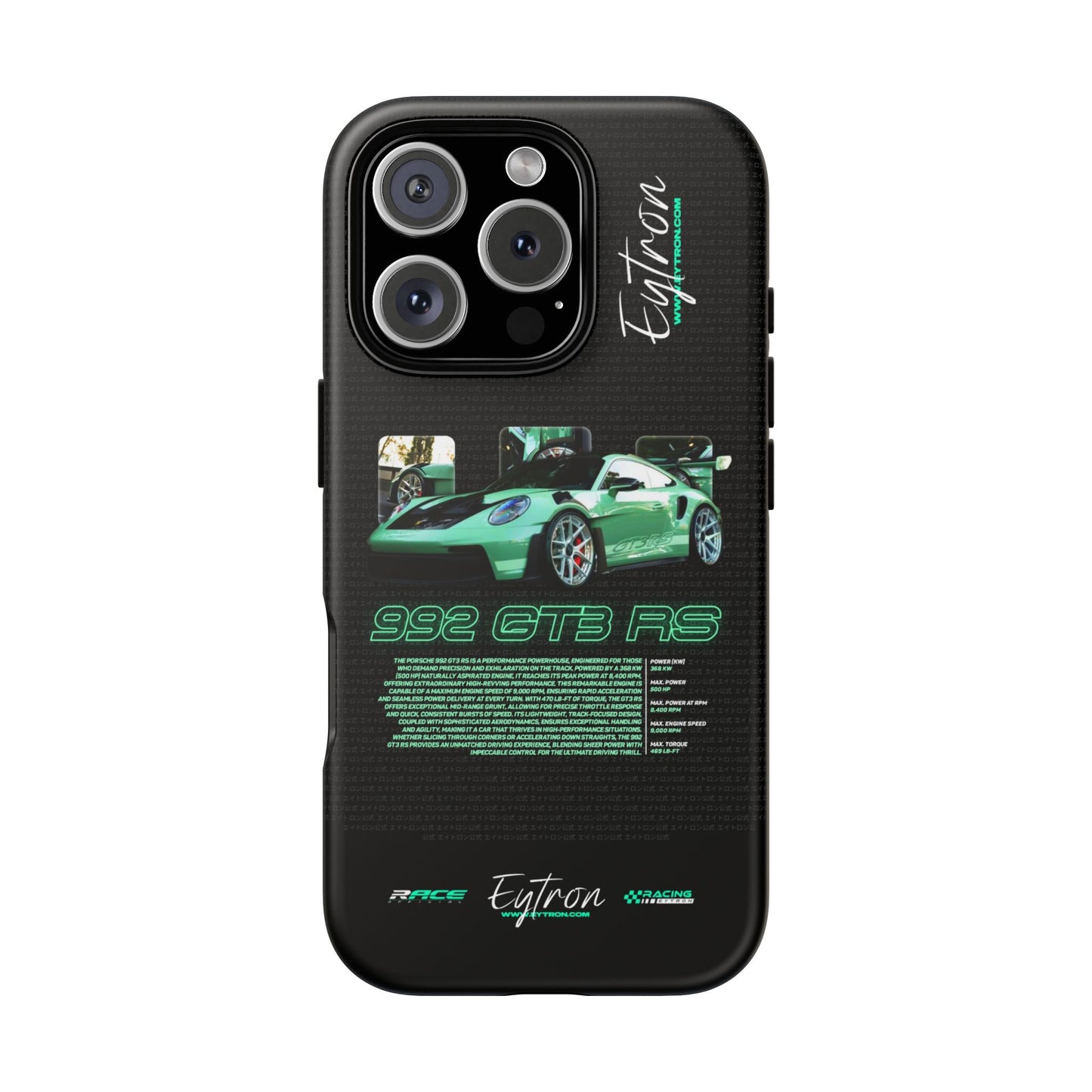 "992 GT3 RS" Premium Case