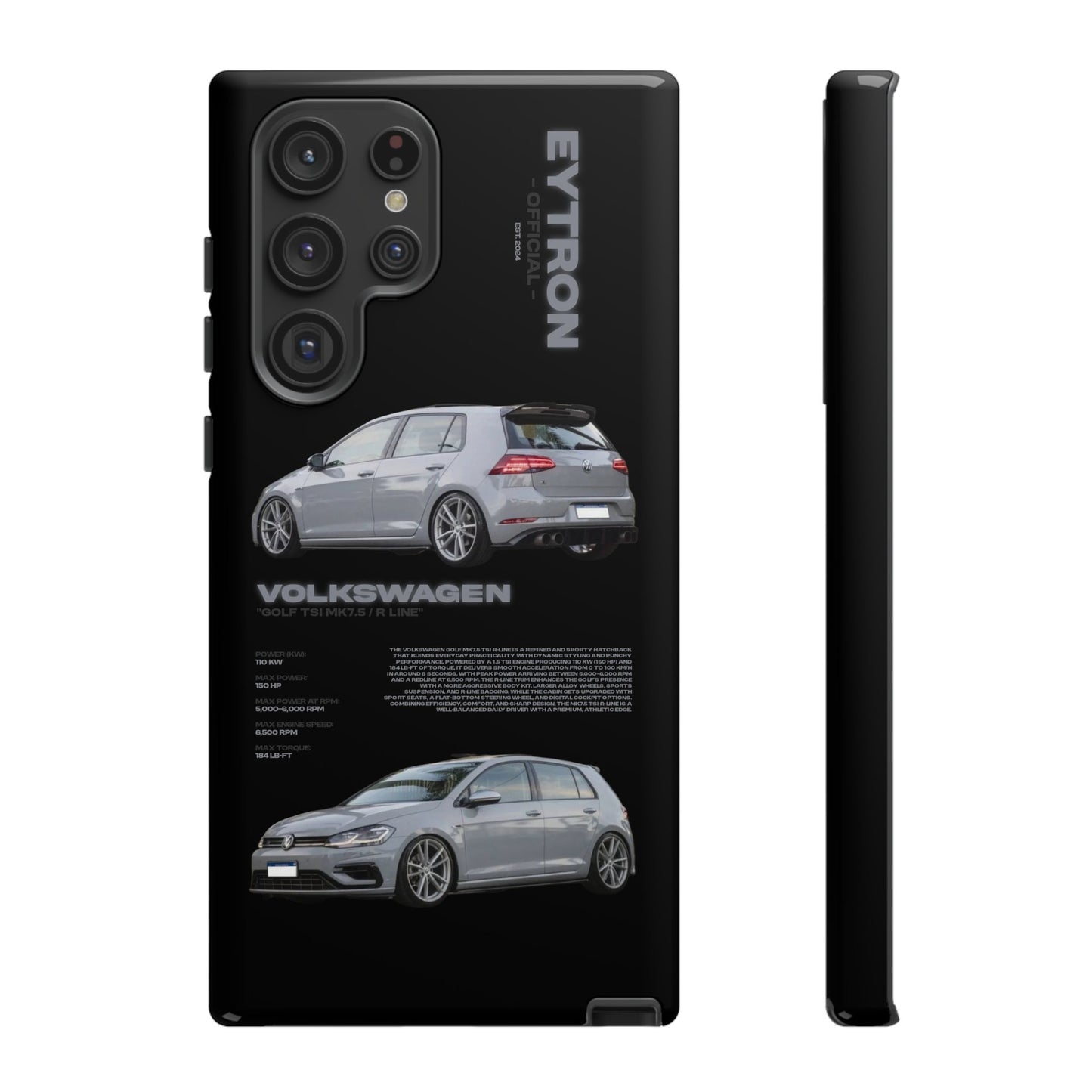 "Golf TSI MK7.5 / R Line" Sturdy Case