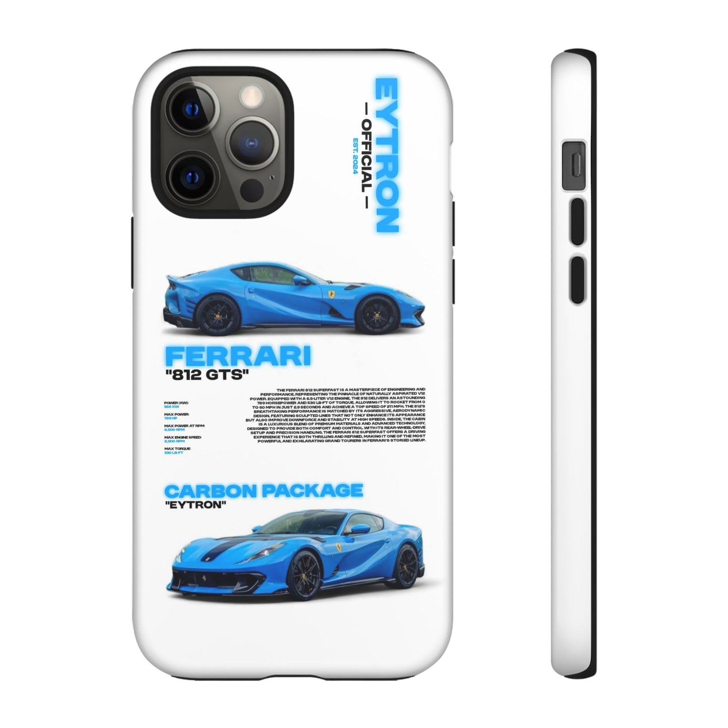 "Azure Bullet" Sturdy Case