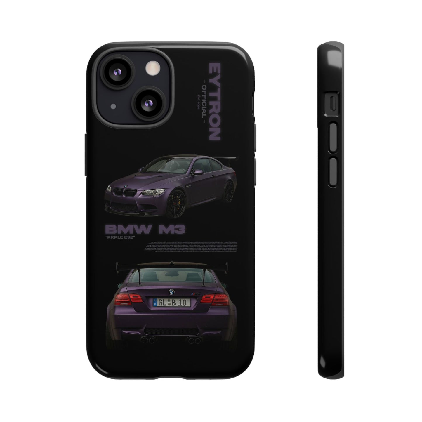 "PRPLE E92" Sturdy Case