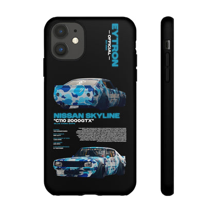"Blue Camo Bape" Sturdy Case