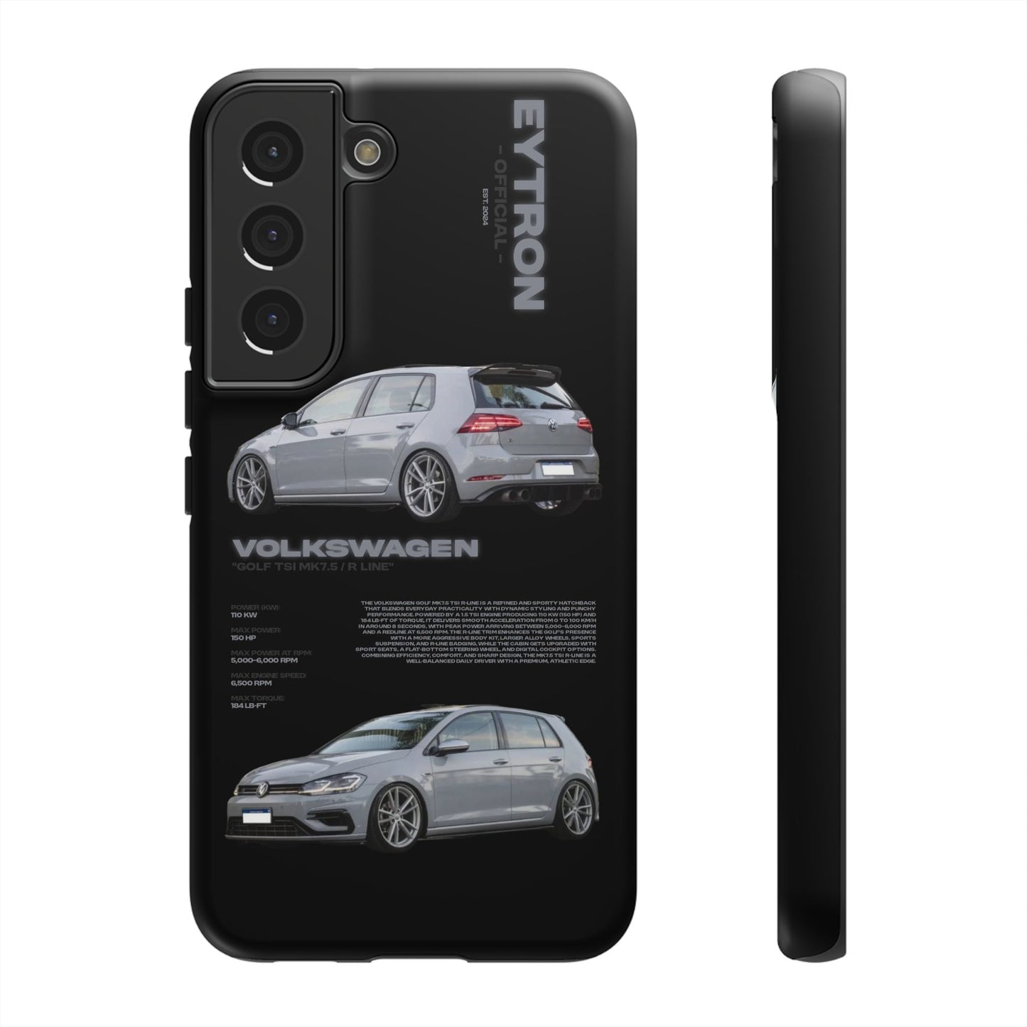 "Golf TSI MK7.5 / R Line" Sturdy Case