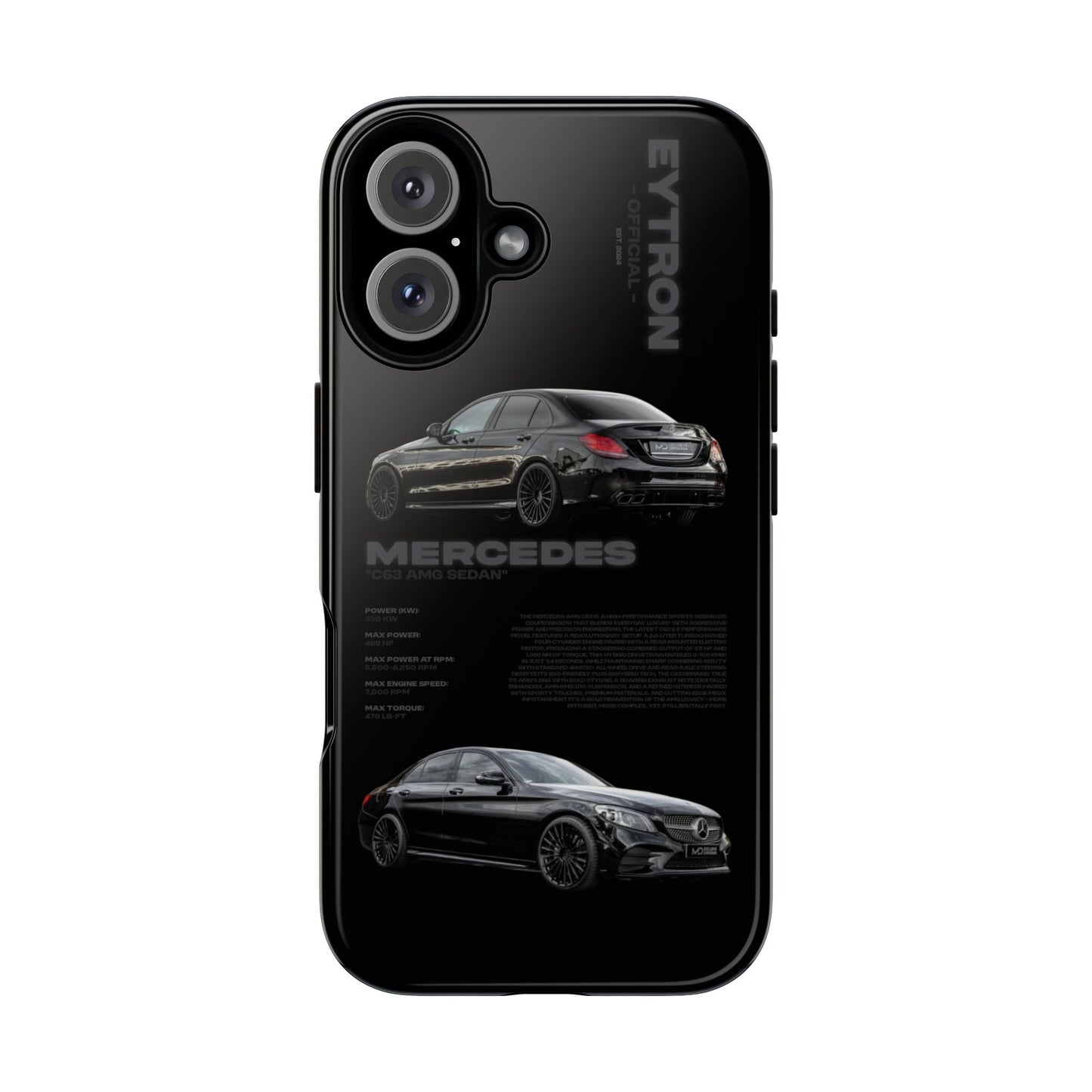 "C63 AMG Sedan" Sturdy Case