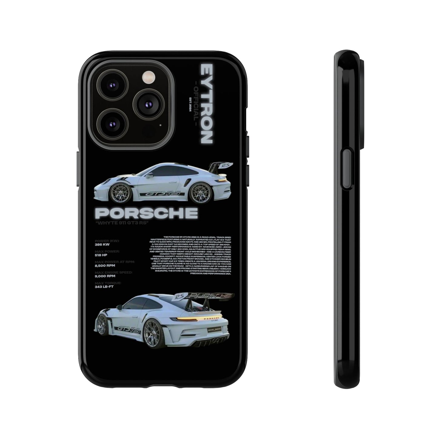 "Whyte 911 GT3 RS" Sturdy Case