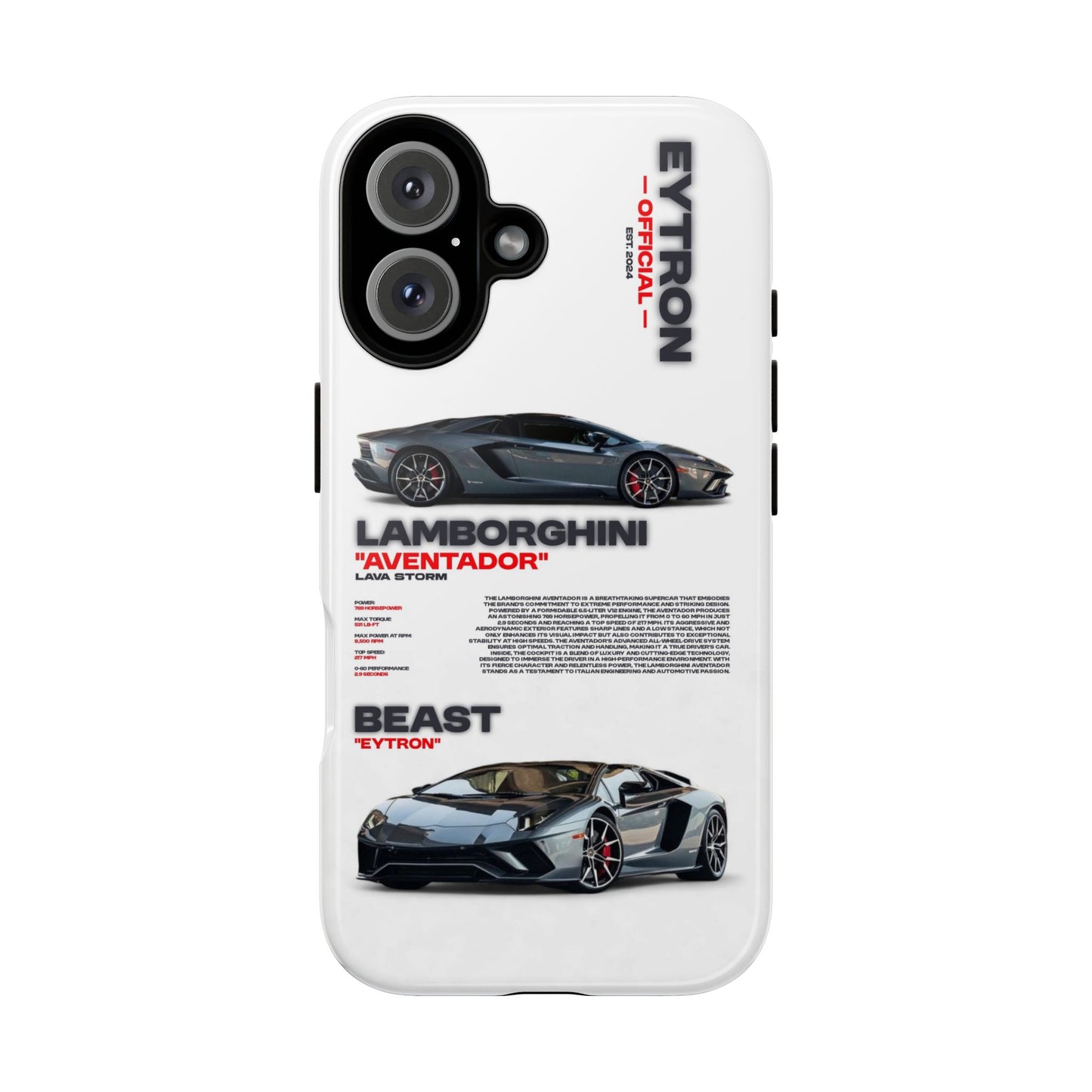 "Lava Storm" Sturdy Case