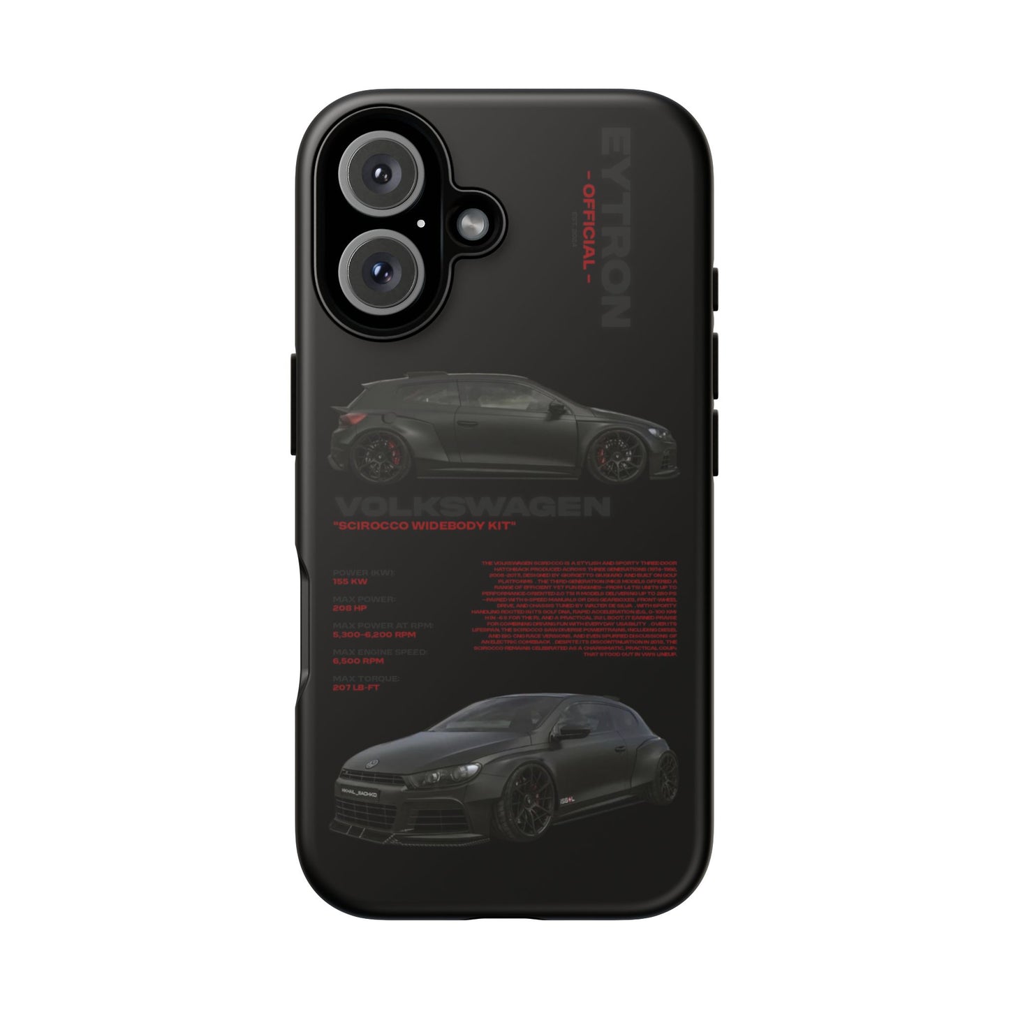 "Scirocco Widebody Kit" Sturdy Case