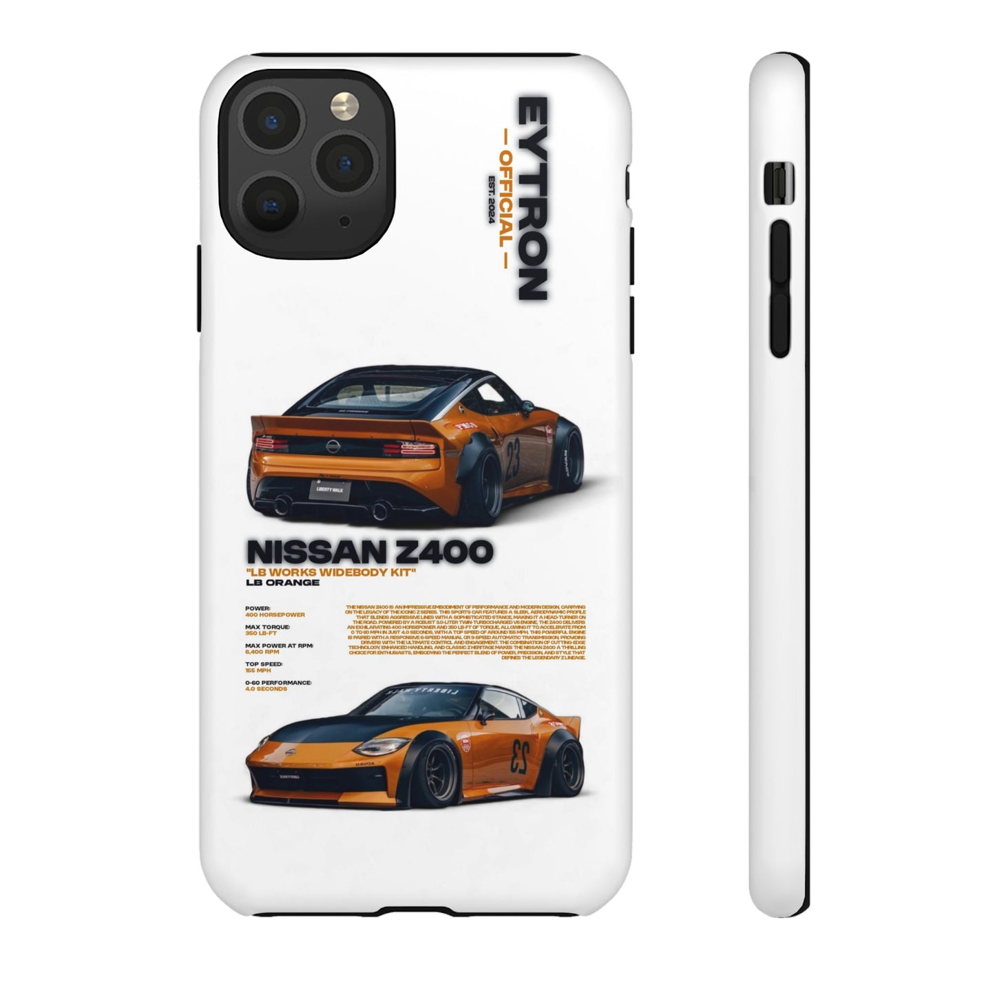 "LB Orange" Sturdy Case