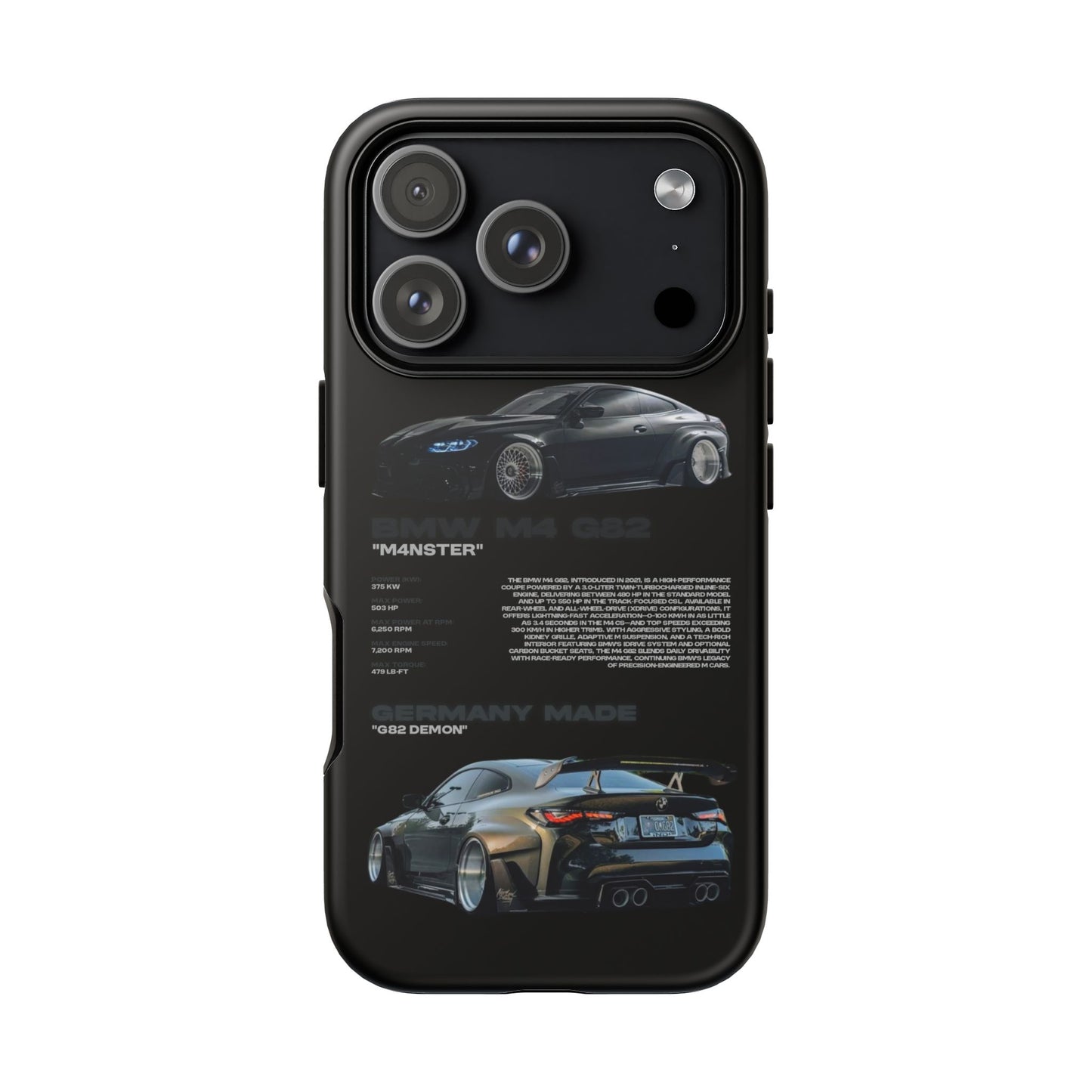 "M4nster" Sturdy Case