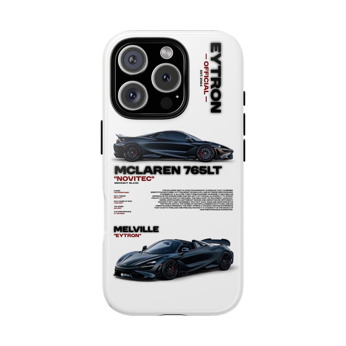 "Midnight Black" Sturdy Case