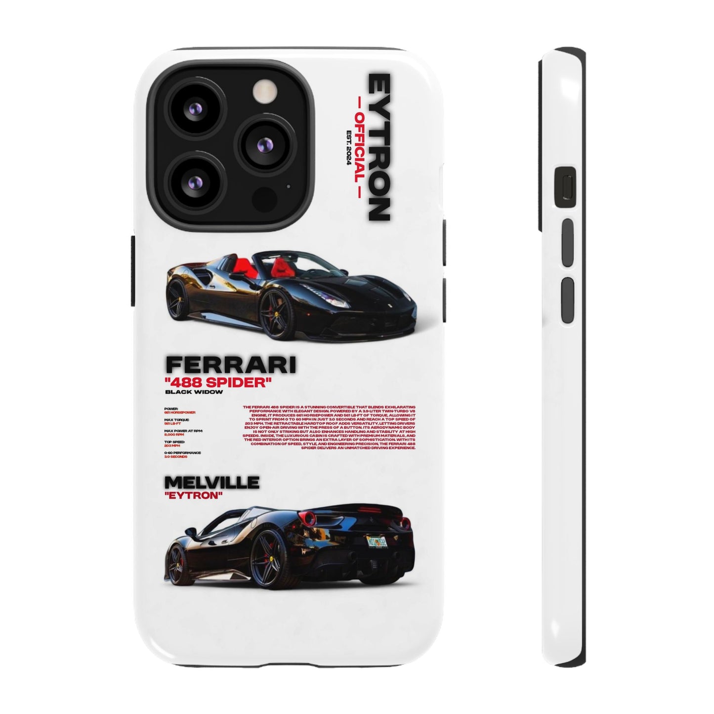 "Black Widow" Sturdy Case