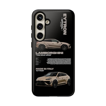 "Tan Gold Urus" Sturdy Case
