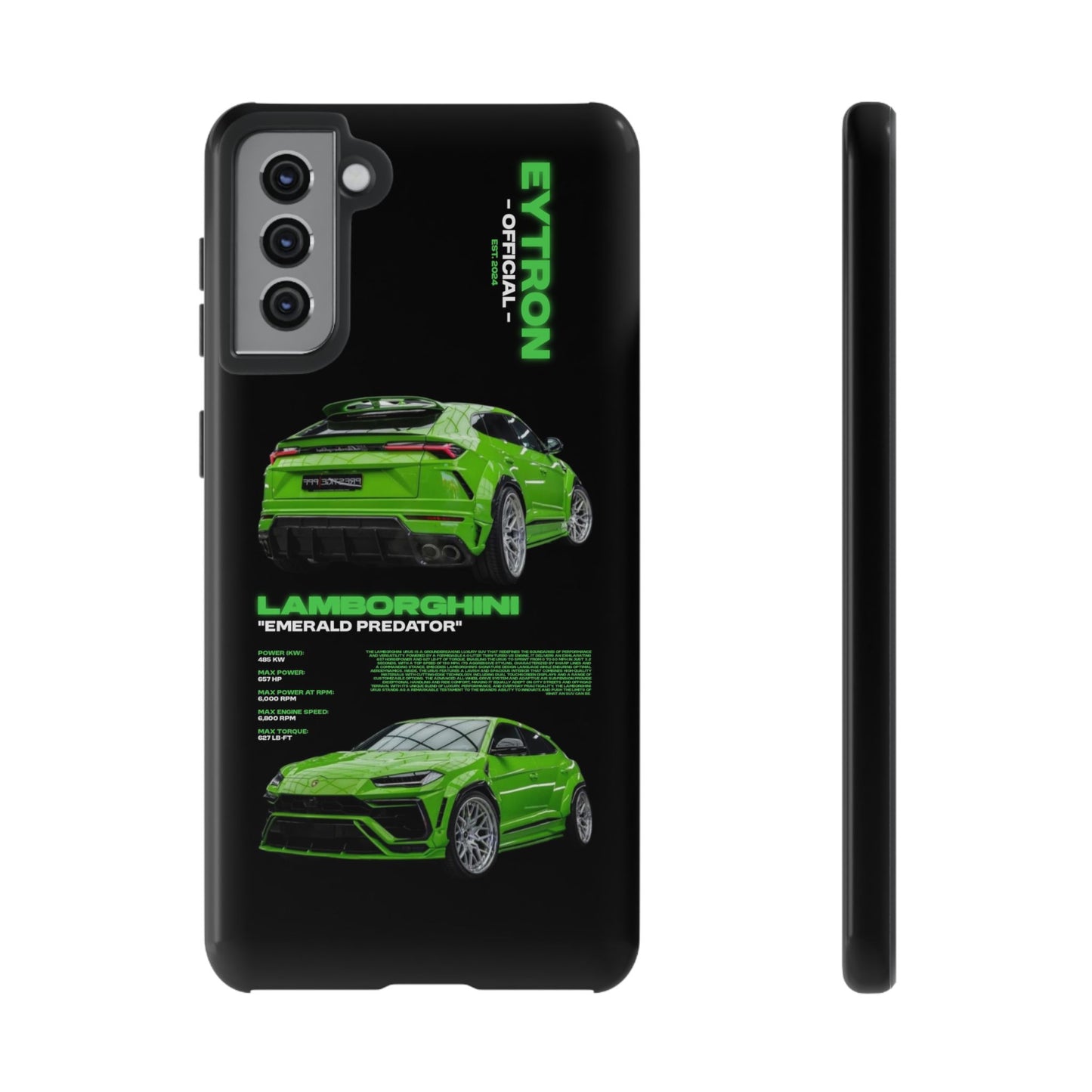 "Emerald Predator" Sturdy Case
