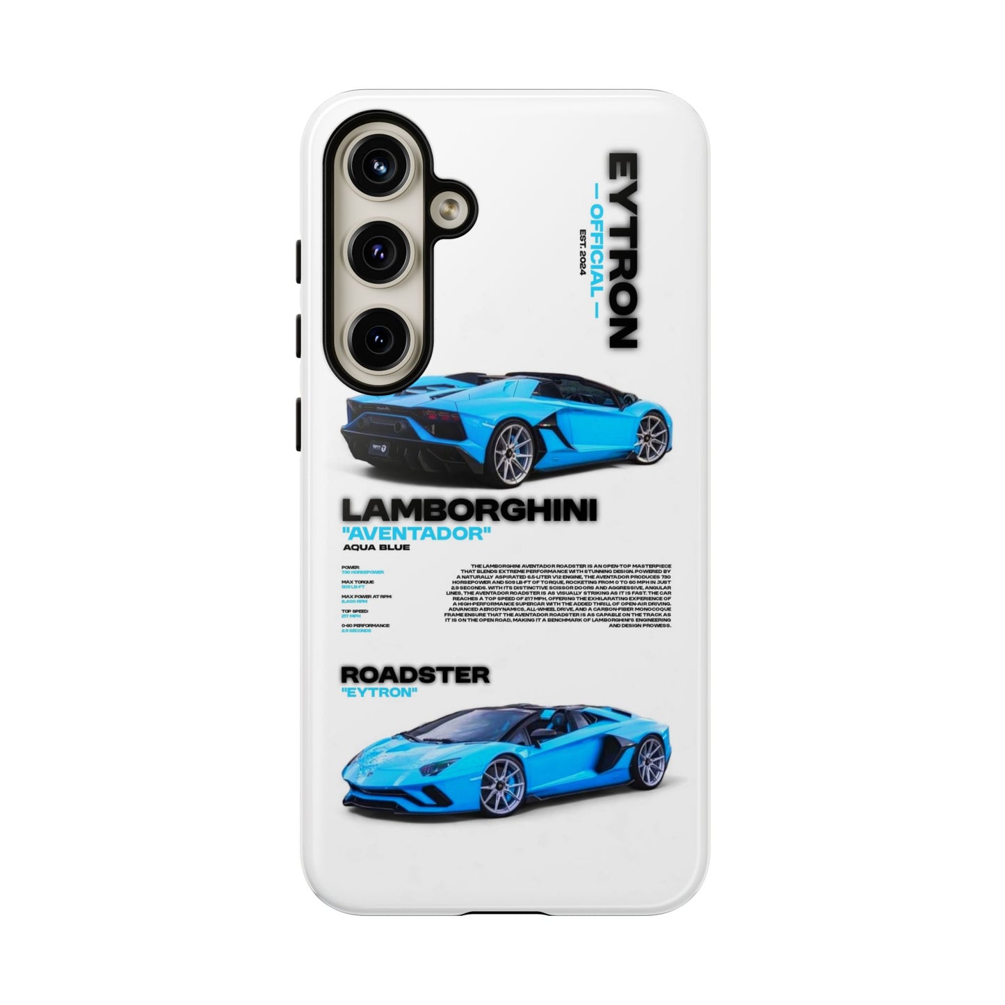 "Aqua Blue" Sturdy Case