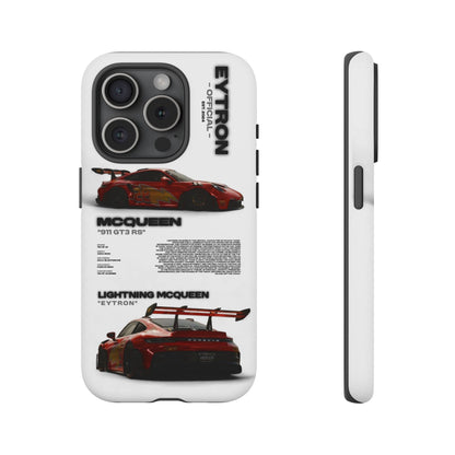 "McQueen" White Tough Case