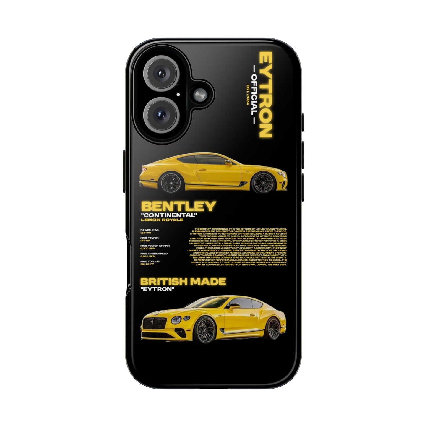 "Lemon Royale" Sturdy Case
