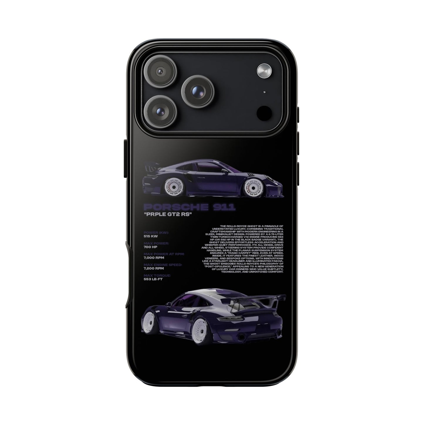 "PRPLE GT2 RS" Sturdy Case