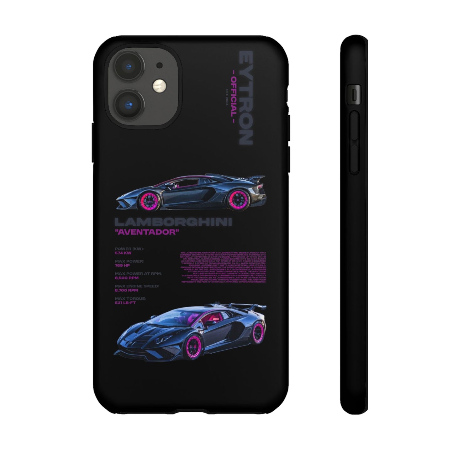 "Strad's Lambo" Sturdy Case