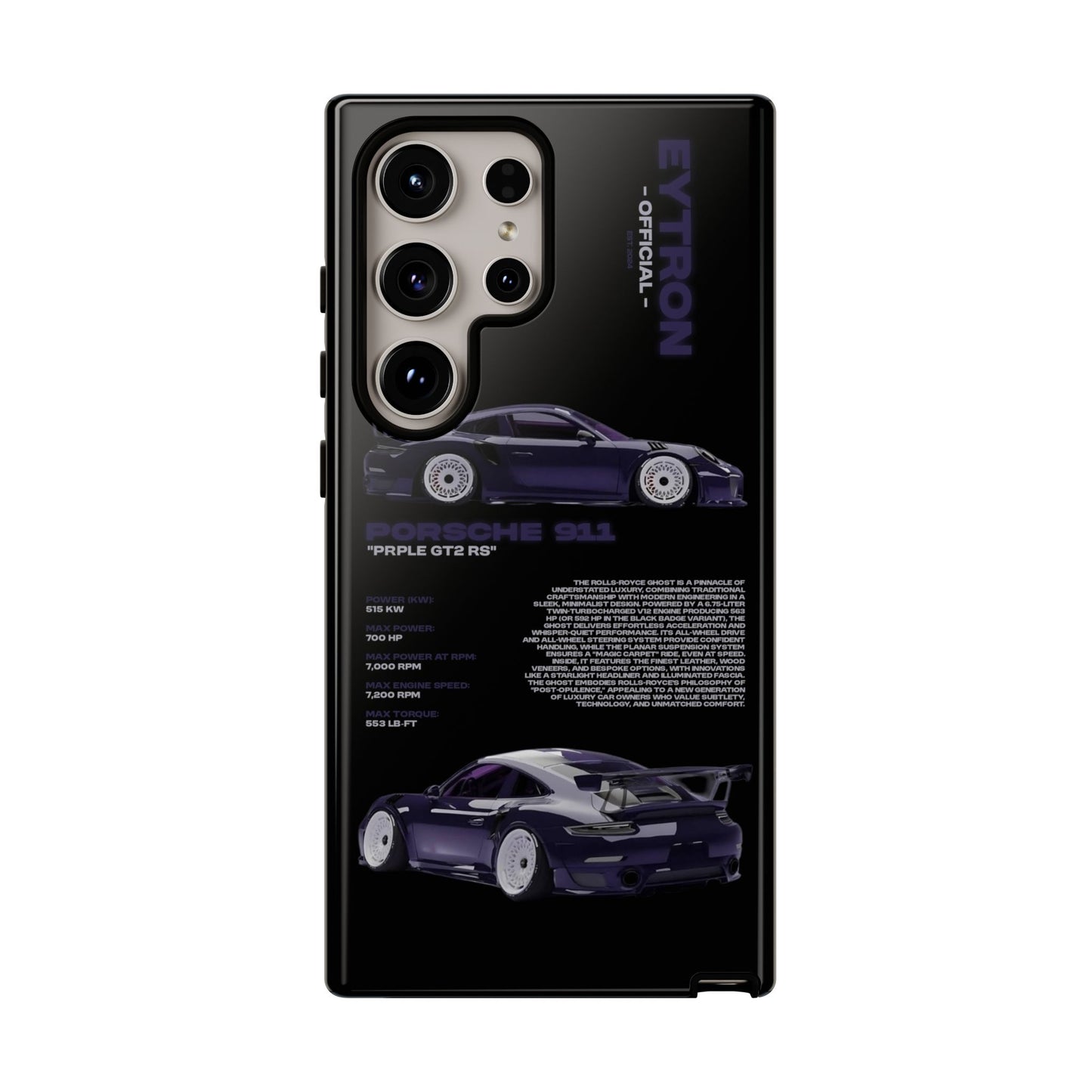 "PRPLE GT2 RS" Sturdy Case