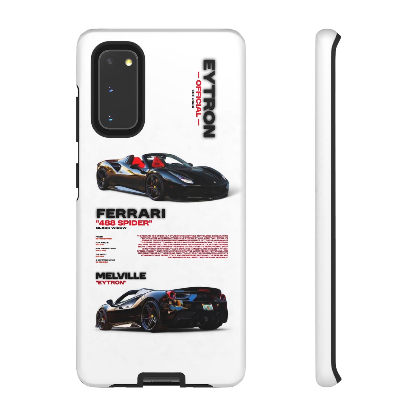 "Black Widow" Sturdy Case